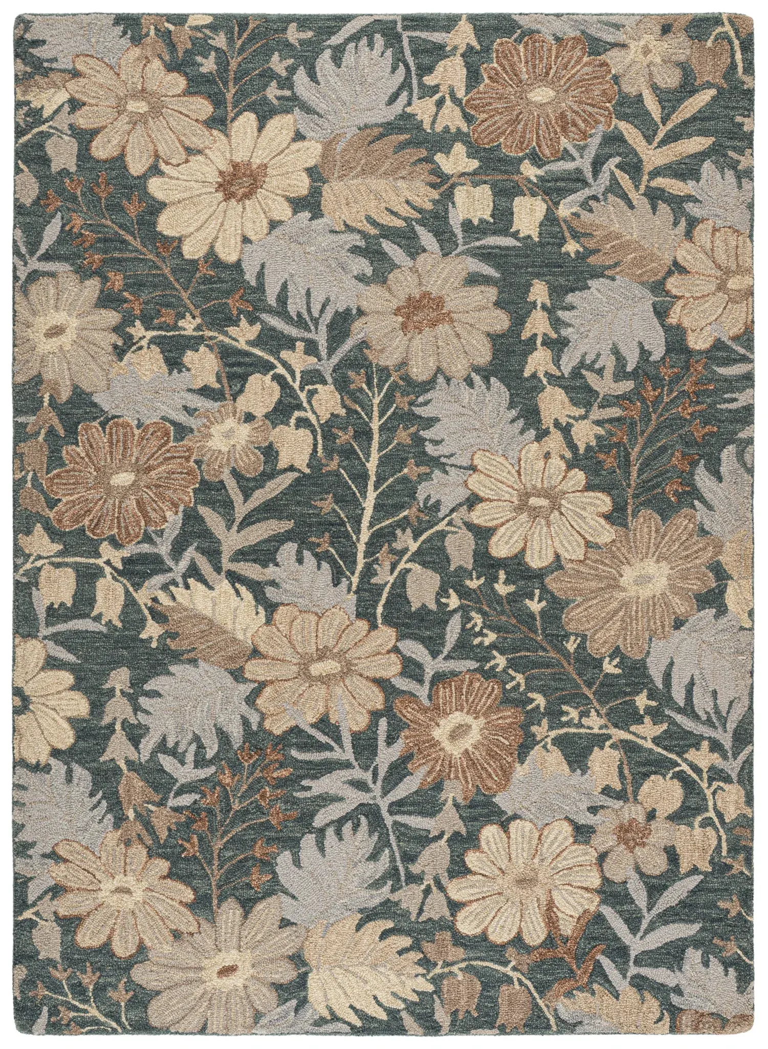 Jardin Botanical Floral Hand-Tufted Wool Rug