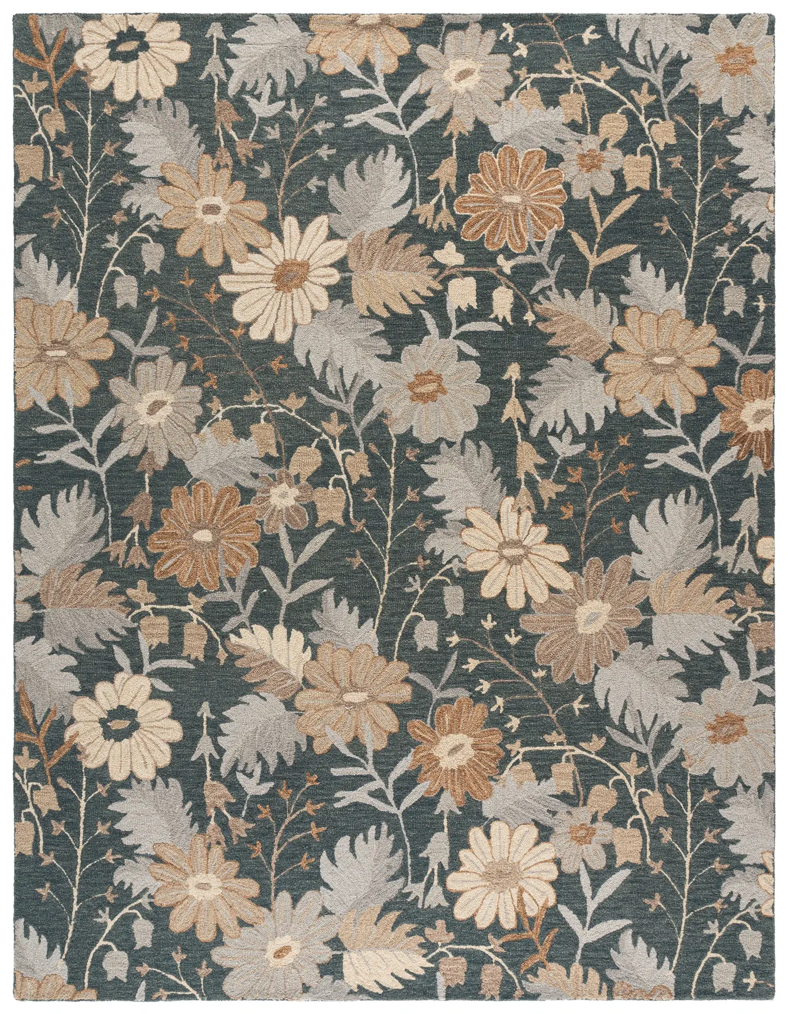 Jardin Botanical Floral Hand-Tufted Wool Rug