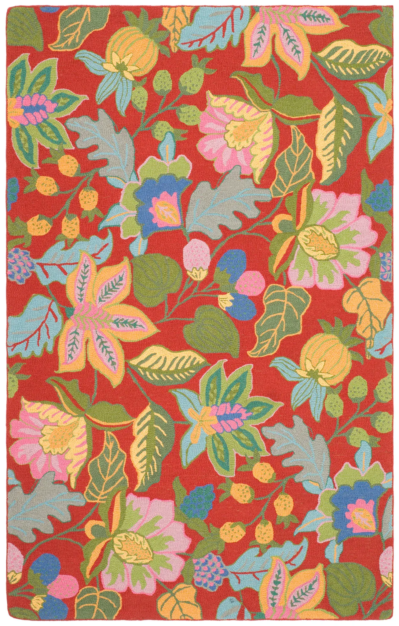 Jardin Botanical Fruit Hand-Tufted Wool Rug