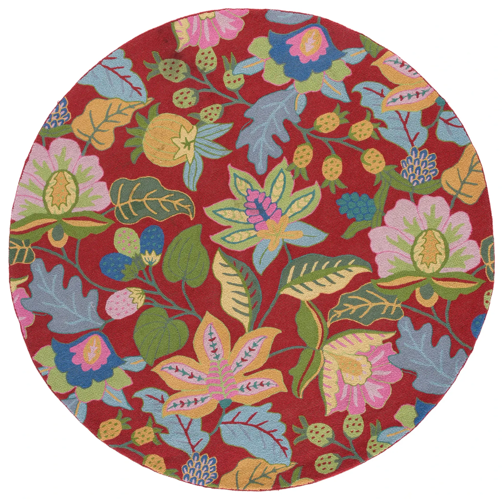 Jardin Botanical Fruit Hand-Tufted Wool Rug