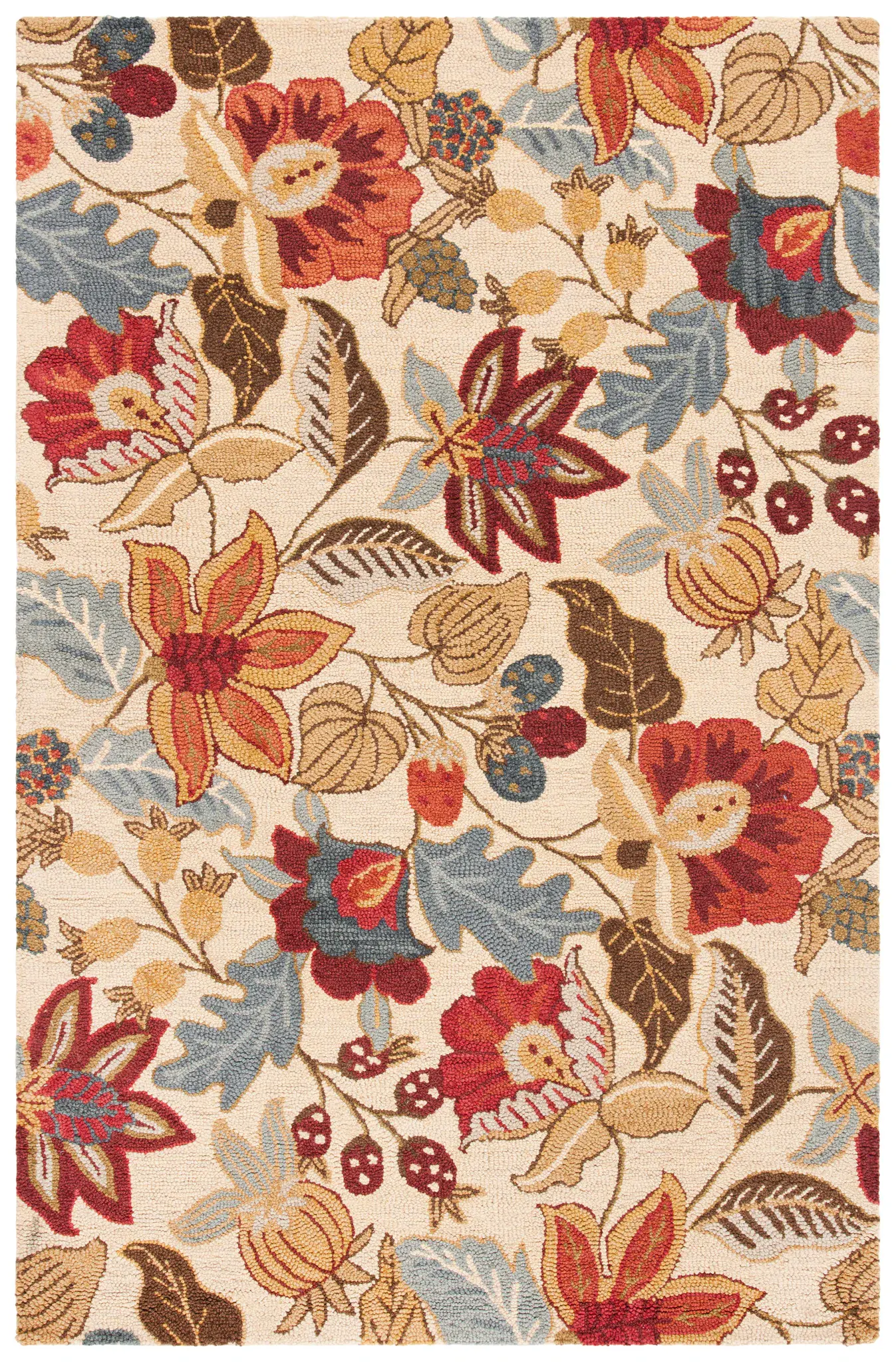 Jardin Botanical Allover Hand-Tufted Wool Rug