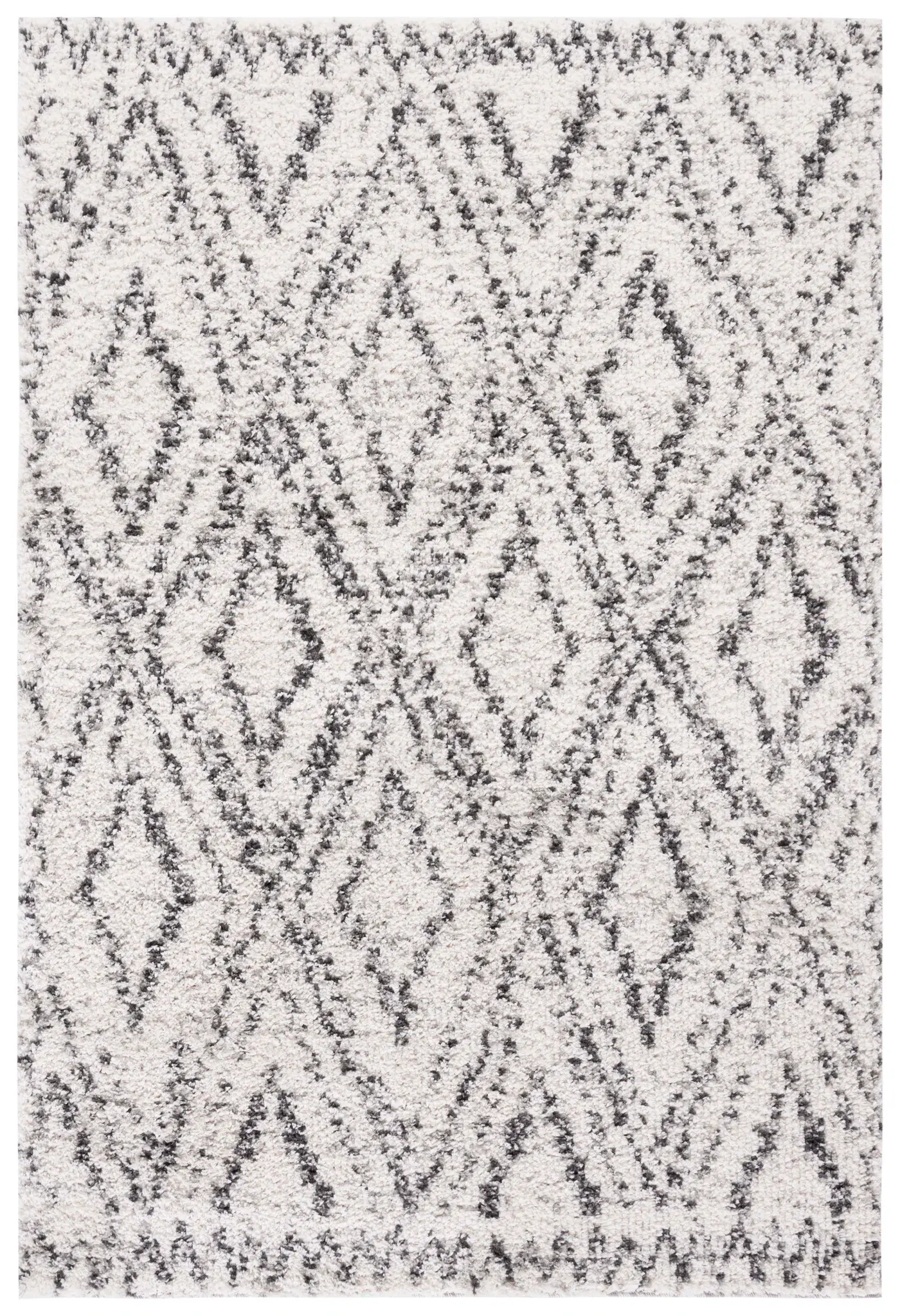 Jericho Moroccan Lattice Shag Rug
