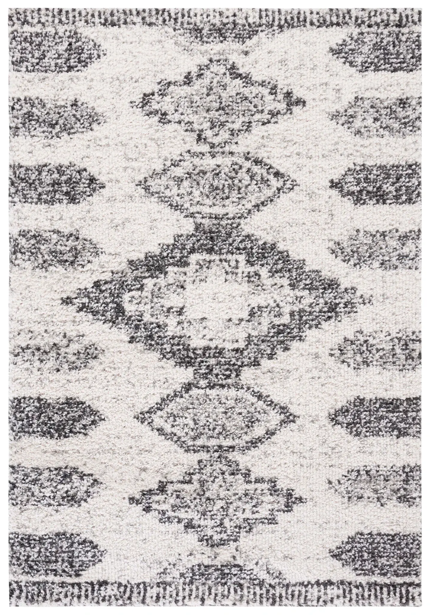 Jericho Stepped Diamond Shag Rug