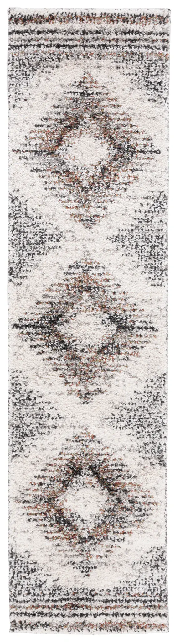 Jericho Diamond Medallion Shag Rug
