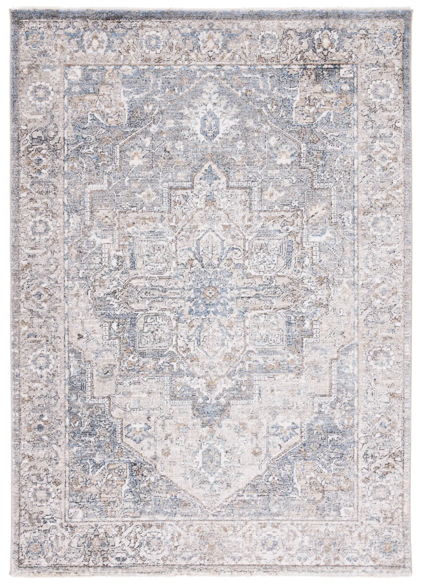 Jasmine Distressed Medallion Rug