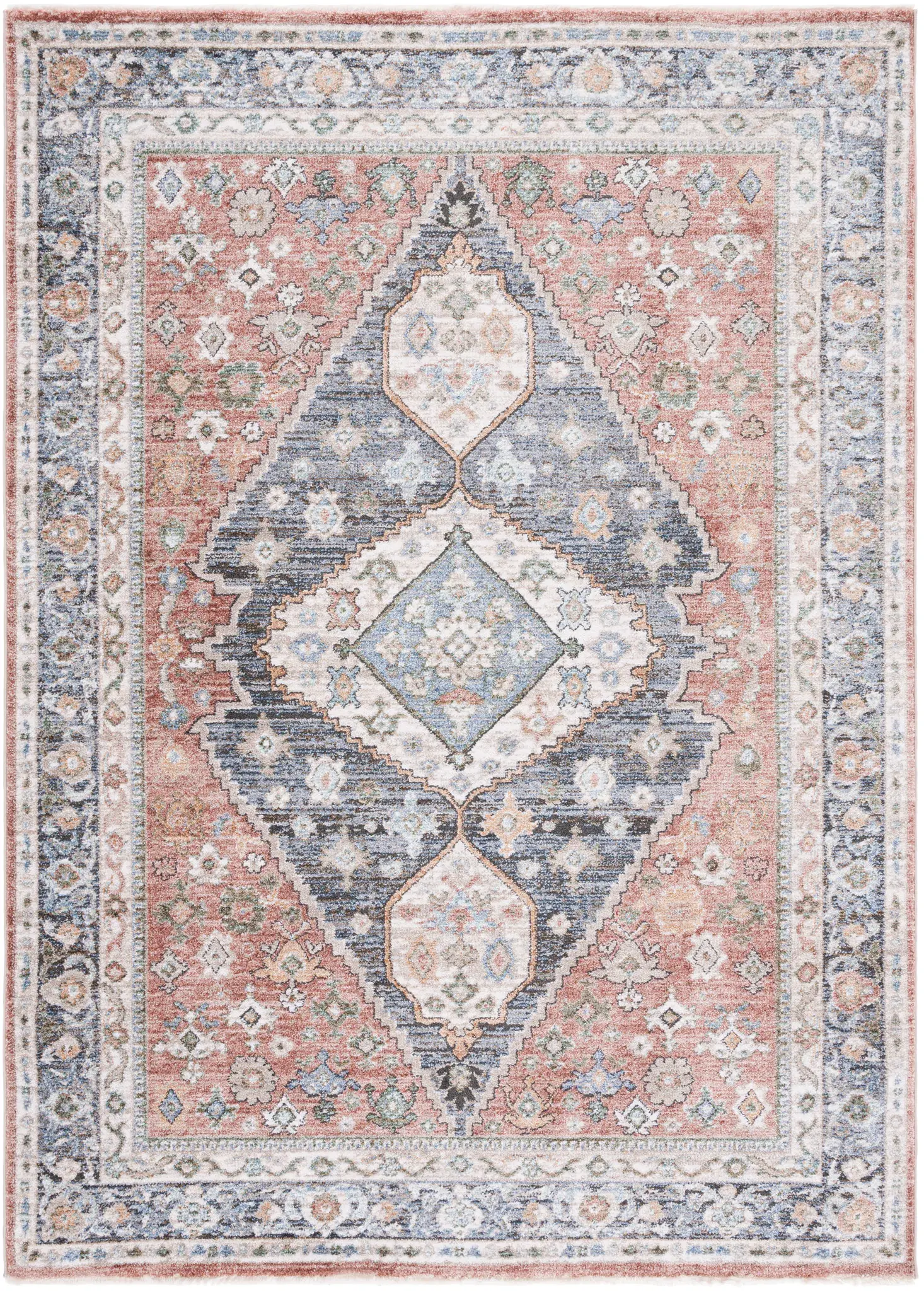 Jasmine Diamond Medallion Rug
