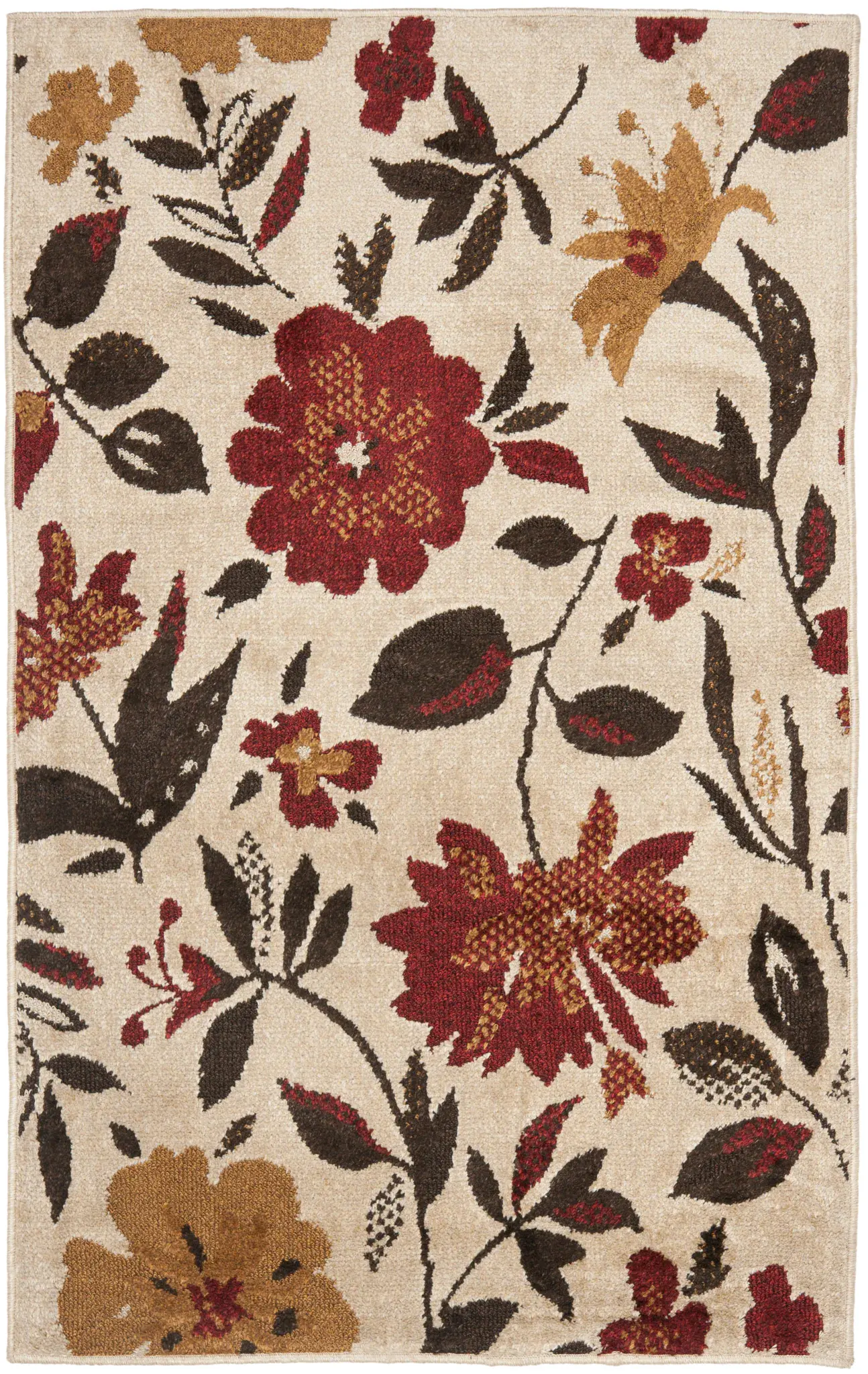 Kashmir Scattered Botanical Rug