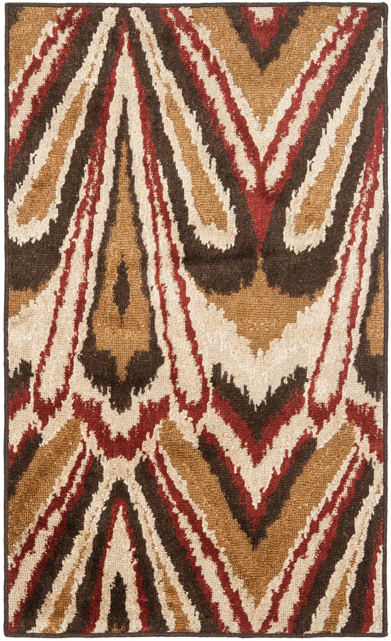 Kashmir Ikat Chevron Rug