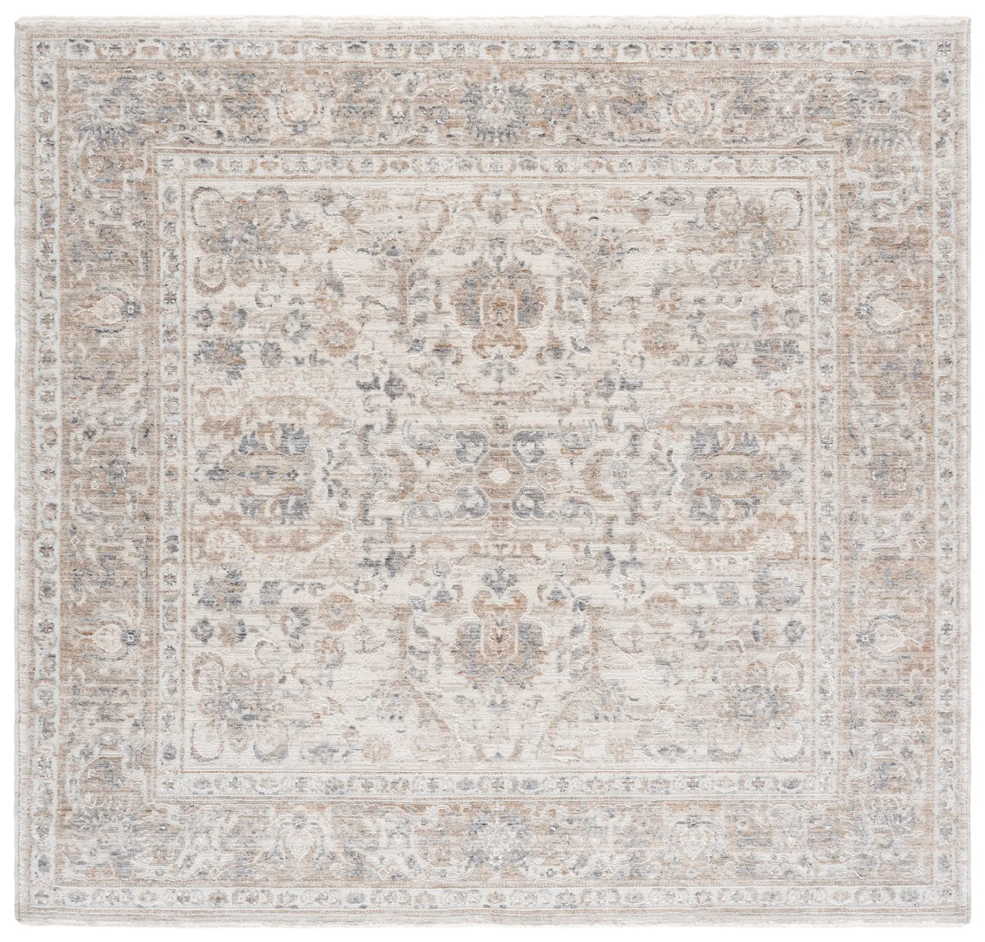 Kendal Vintage Medallion Bordered Rug