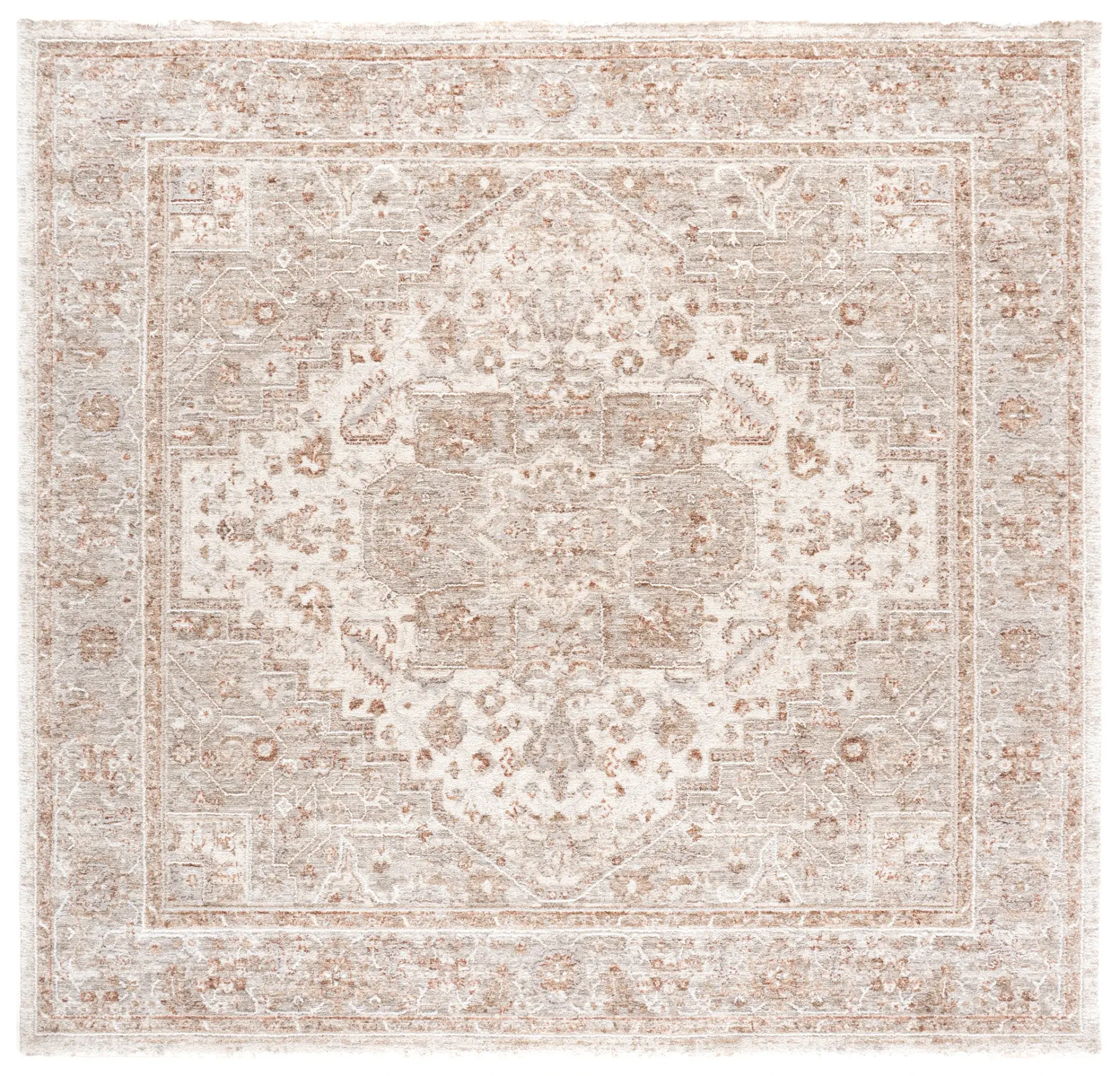 Kendal Distressed Medallion Rug