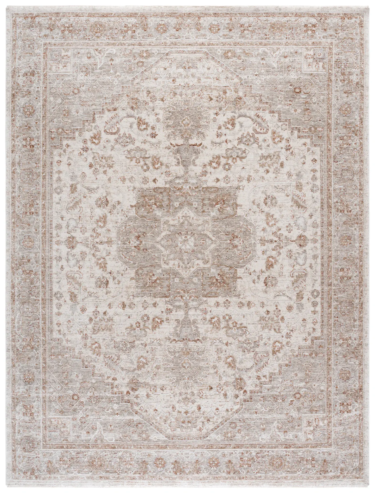 Kendal Distressed Medallion Rug