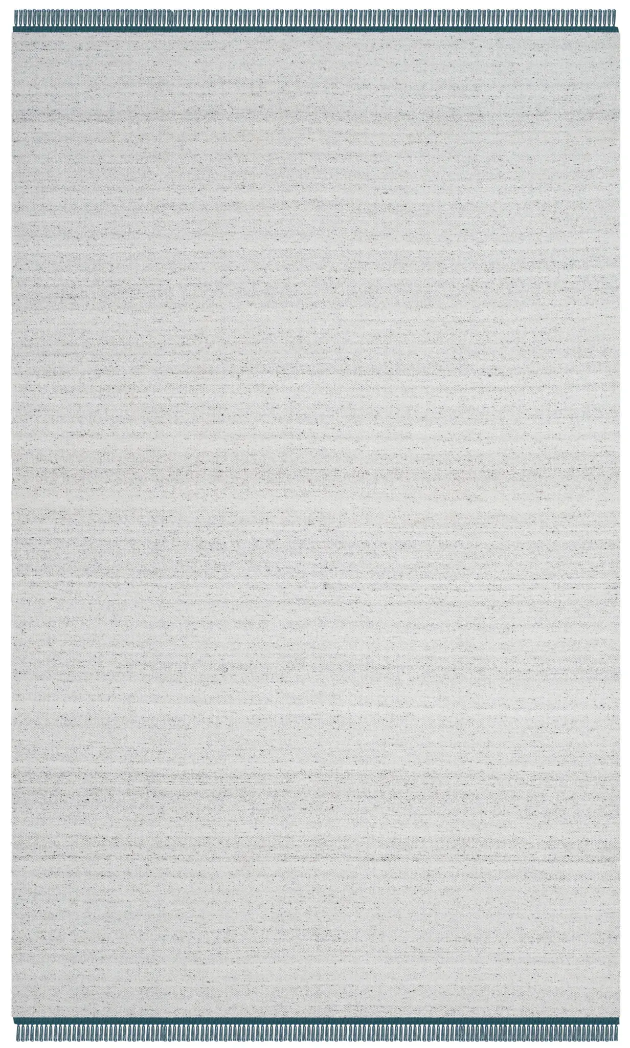 Kilim Scandinavian Fringed Hand-Woven Rug