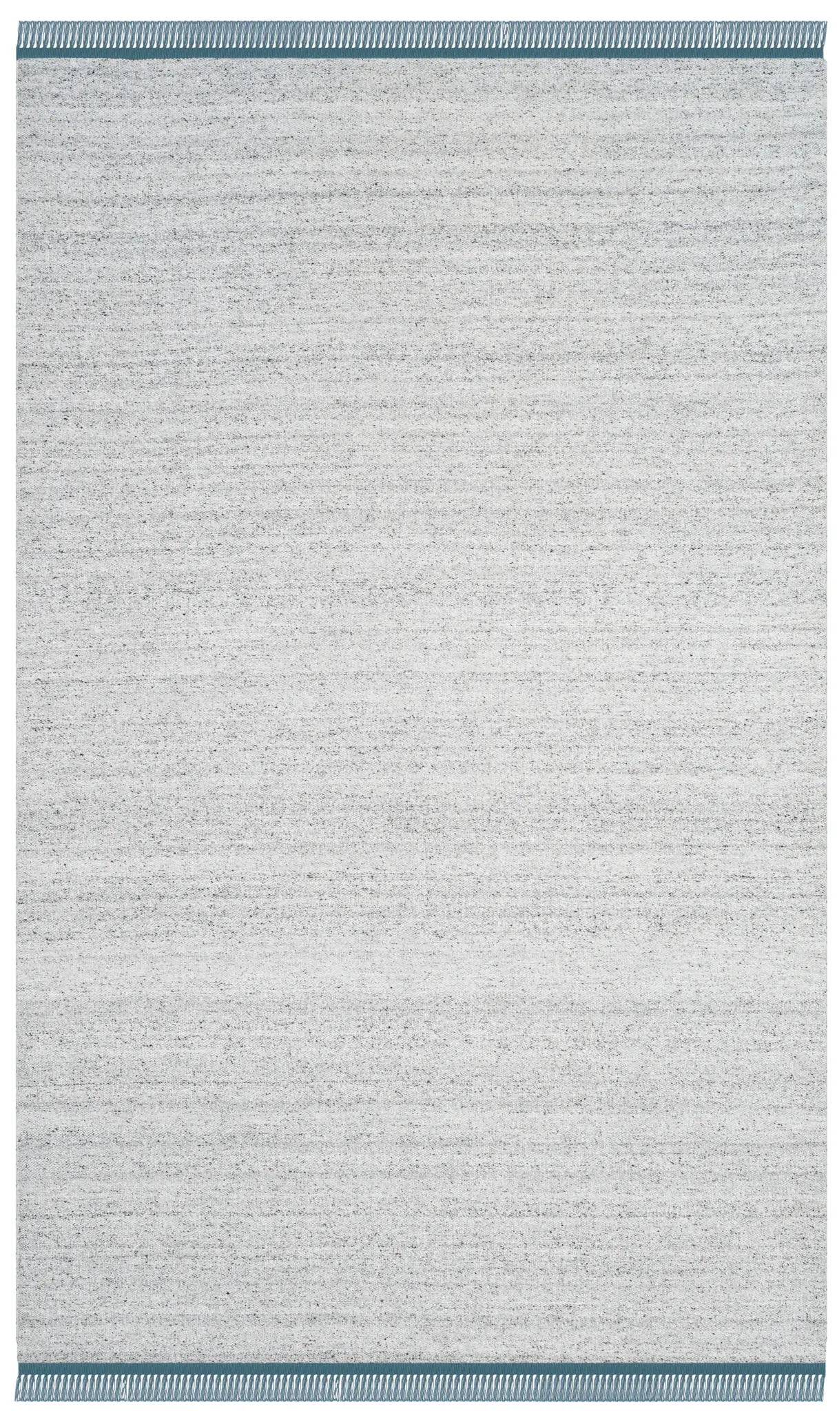 Kilim Scandinavian Fringed Hand-Woven Rug
