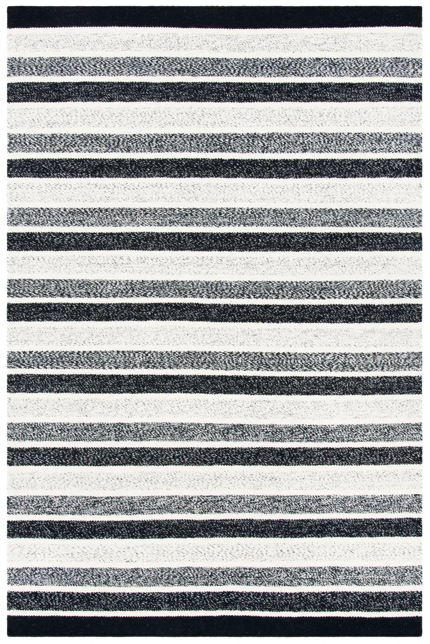 Kilim Stripe Flatweave Wool Rug