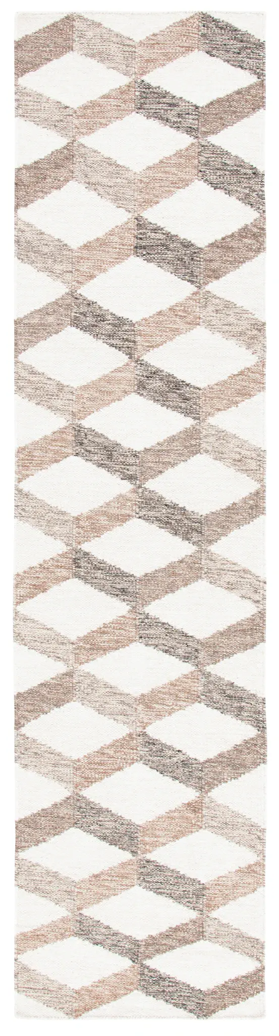 Kilim Cube Flatweave Wool Rug