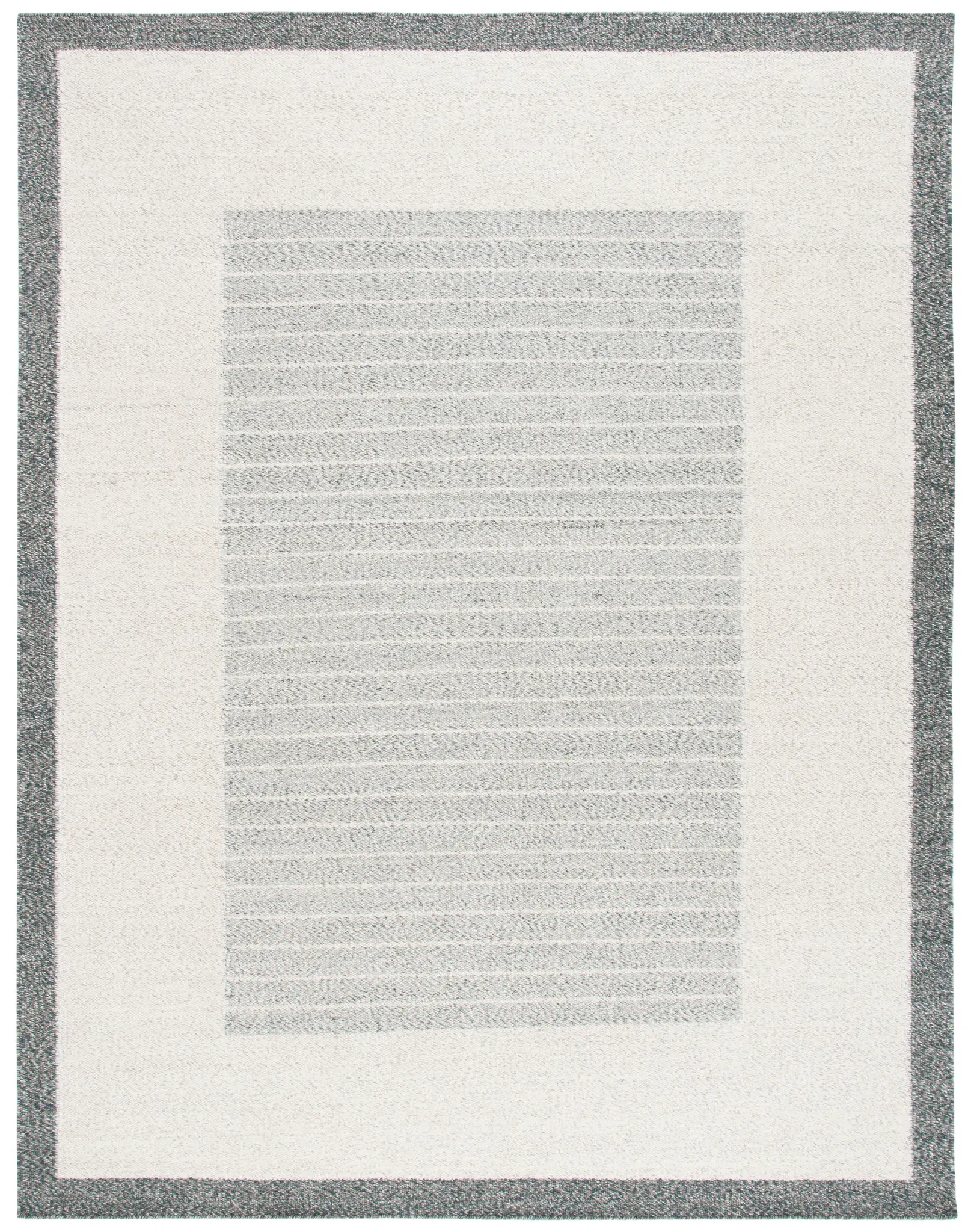 Kilim Block Stripe Flatweave Wool Rug