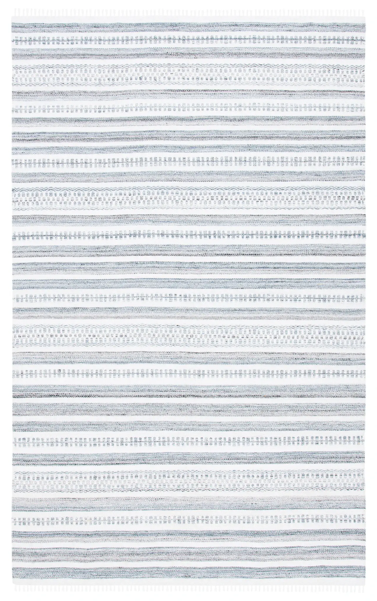 Kilim Striped Hand-Woven Rug
