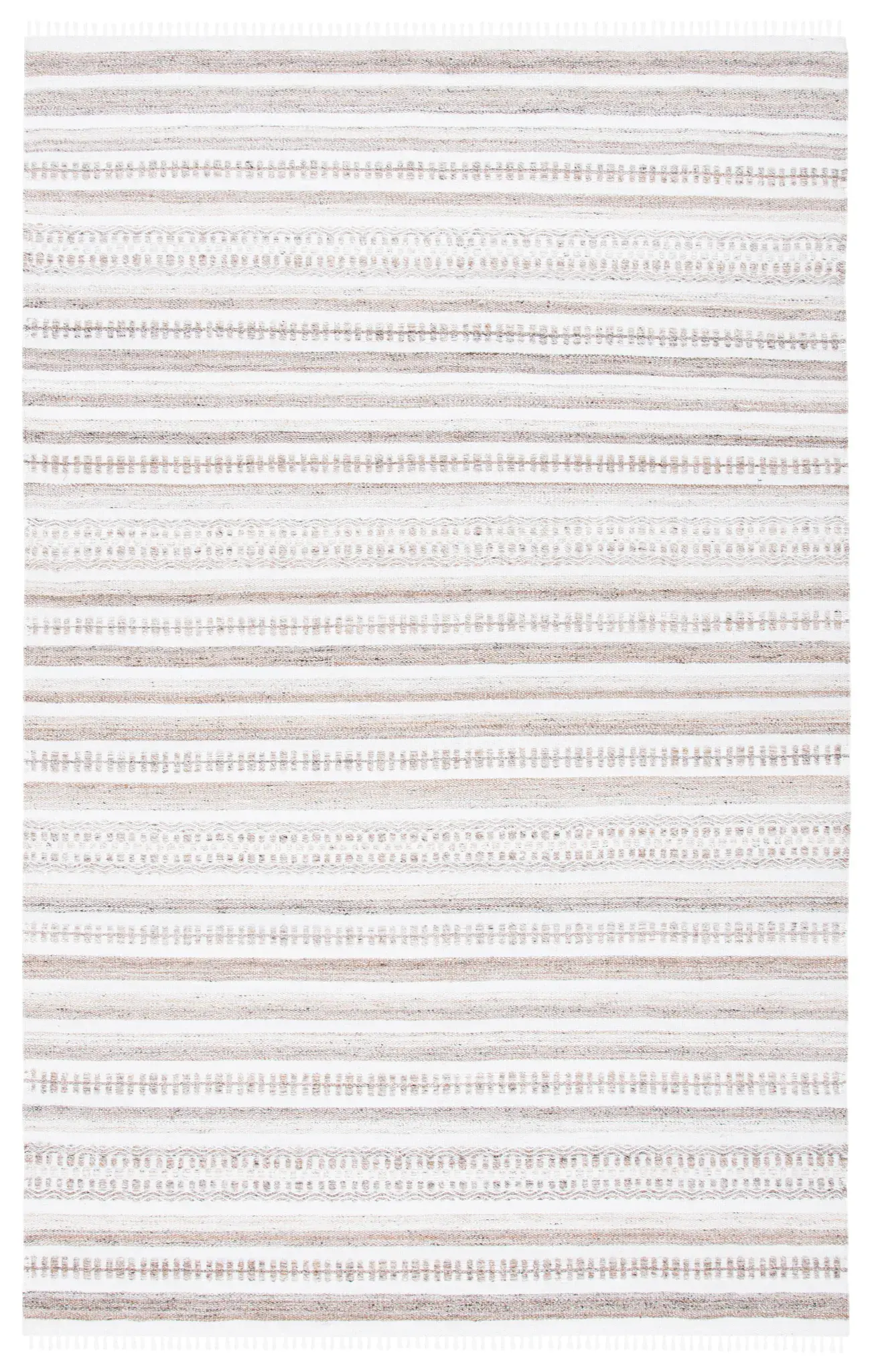 Kilim Striped Hand-Woven Rug
