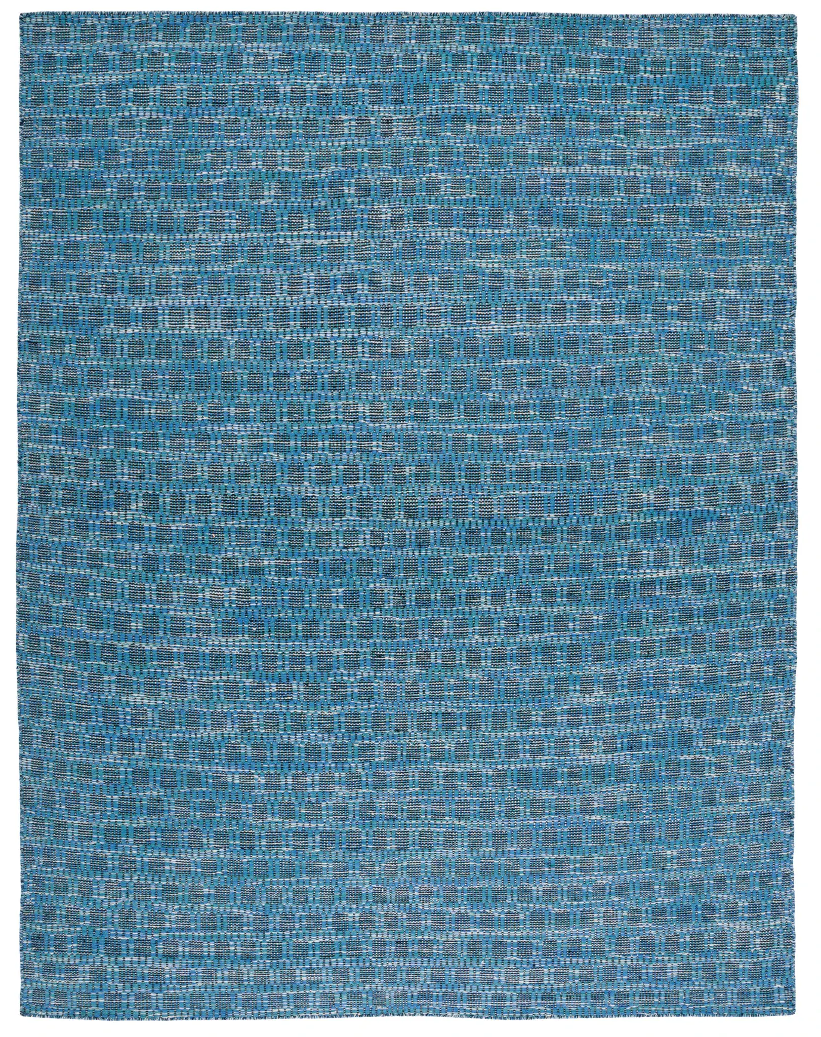 Kilim Grid Flatweave Wool Rug