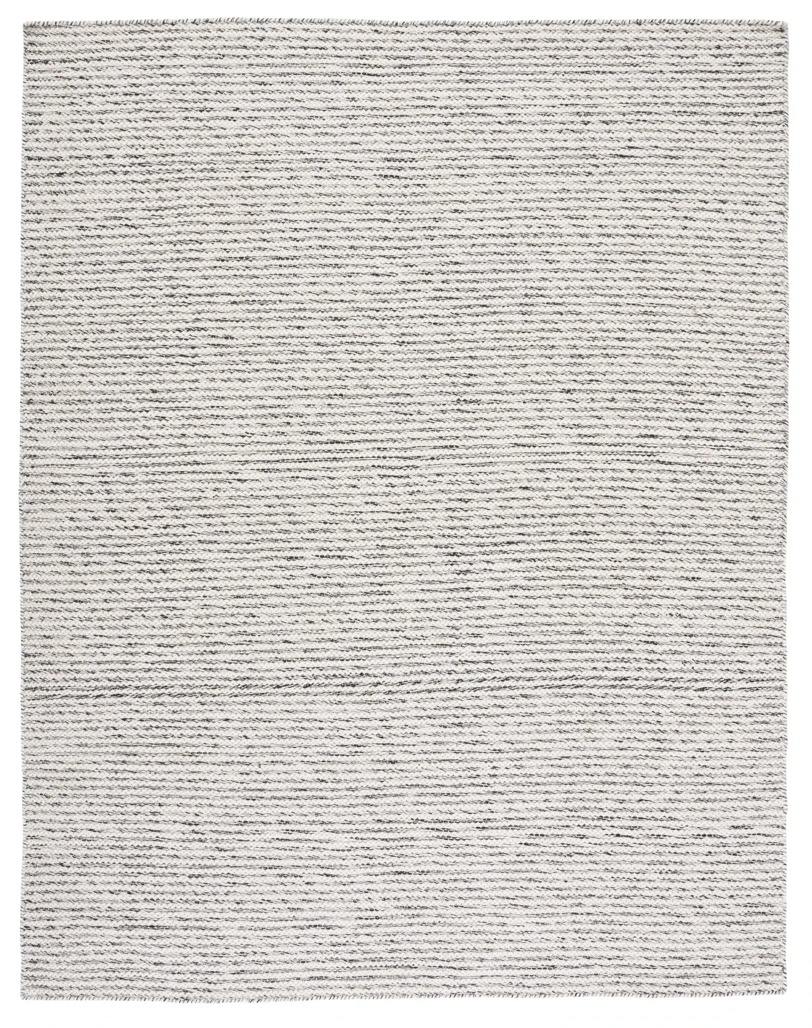 Kilim Mottled Stripe Flatweave Wool Rug