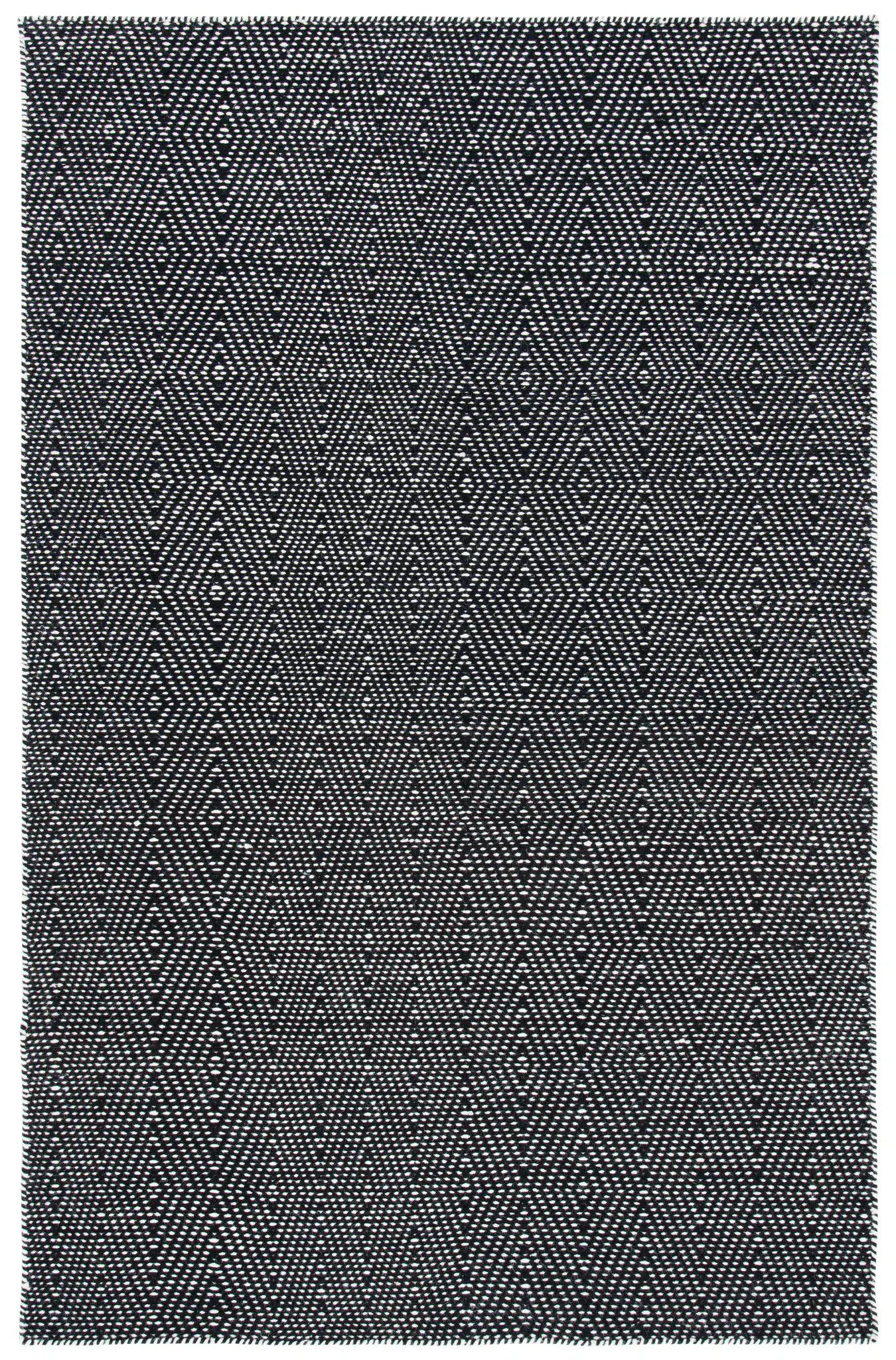 Kilim Diamond Dot Flatweave Wool Rug