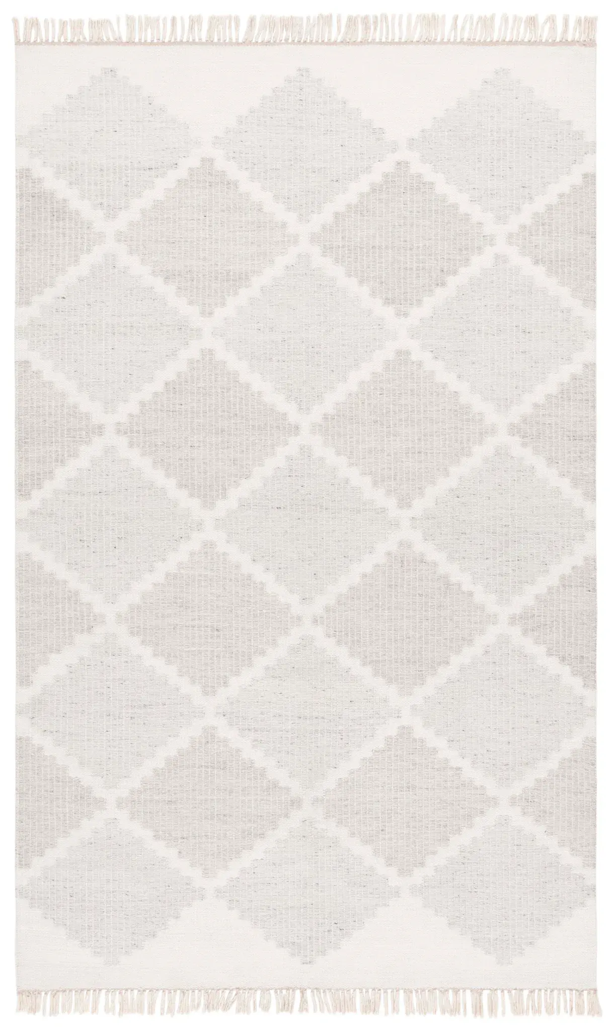 Kilim Harlequin Diamond Hand-Woven Rug