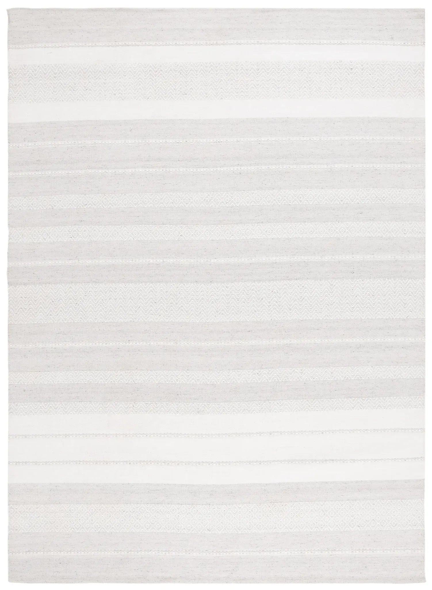 Kilim Chevron Striped Hand-Woven Rug