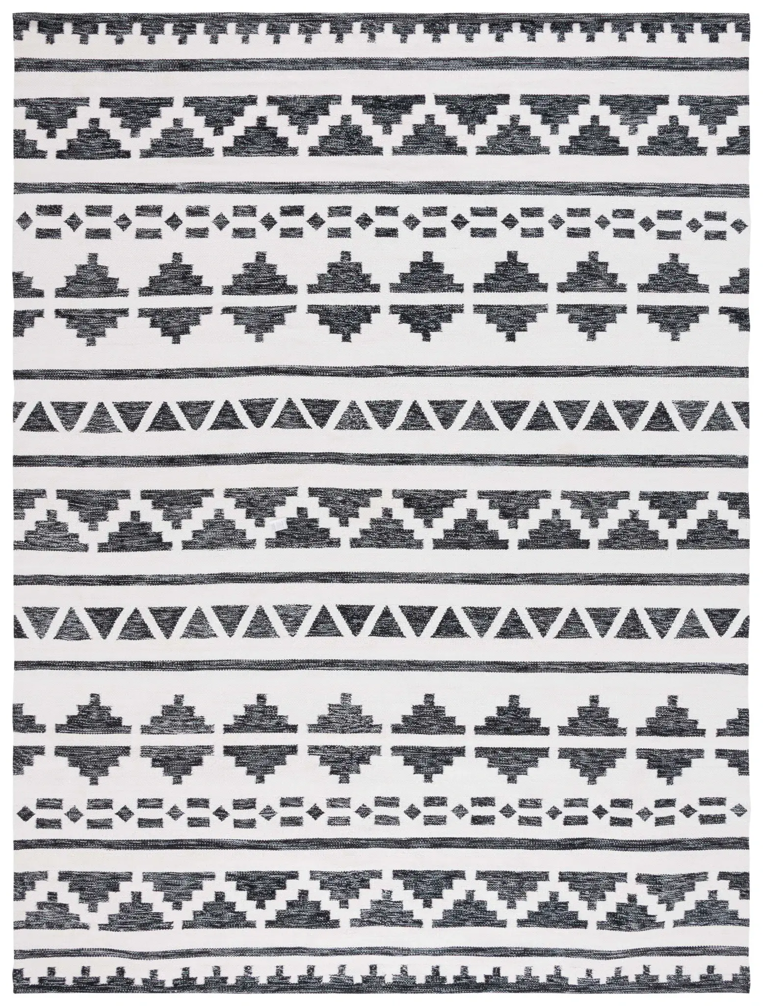 Kilim Bohemian Geometric Hand-Woven Rug