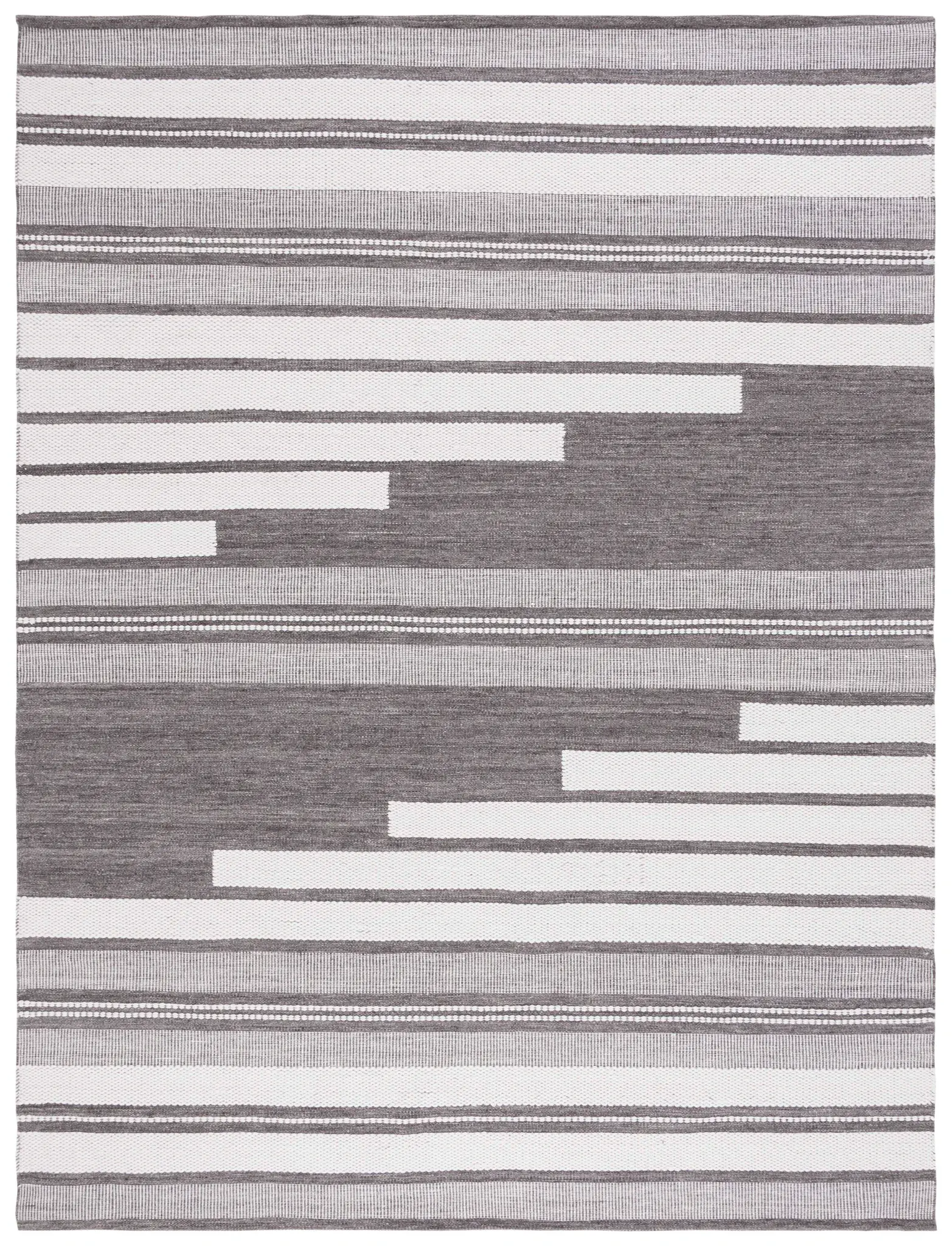 Kilim Staggered Stripe Hand-Woven Rug