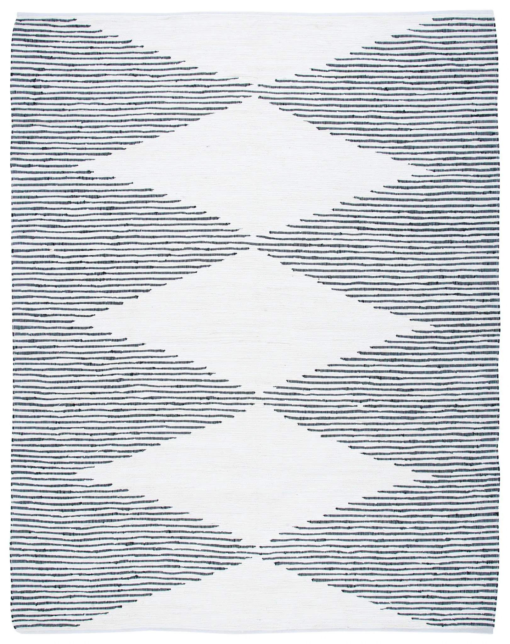 Kilim Stacked Diamond Flatweave Cotton Rug