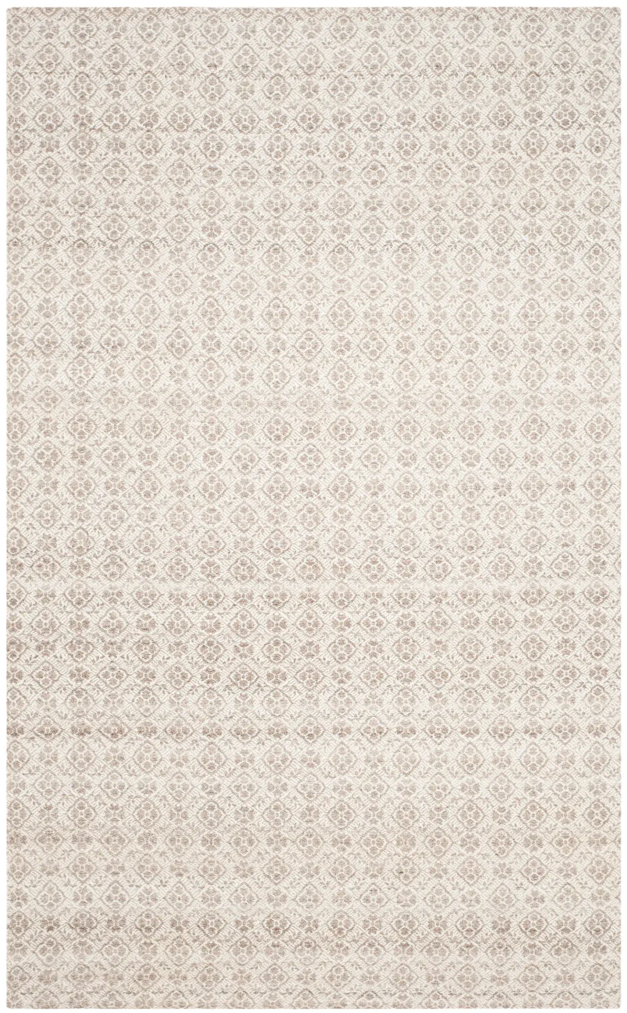 Kilim Repeating Diamond Hand-Woven Wool Rug