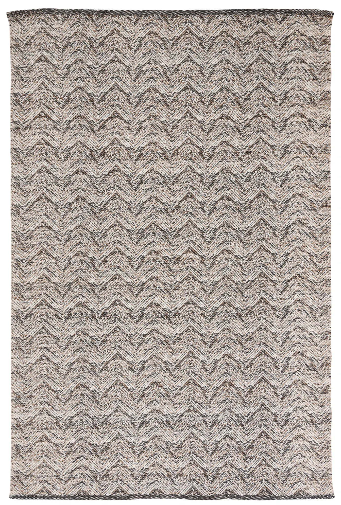 Kilim Chevron Flatweave Wool Rug