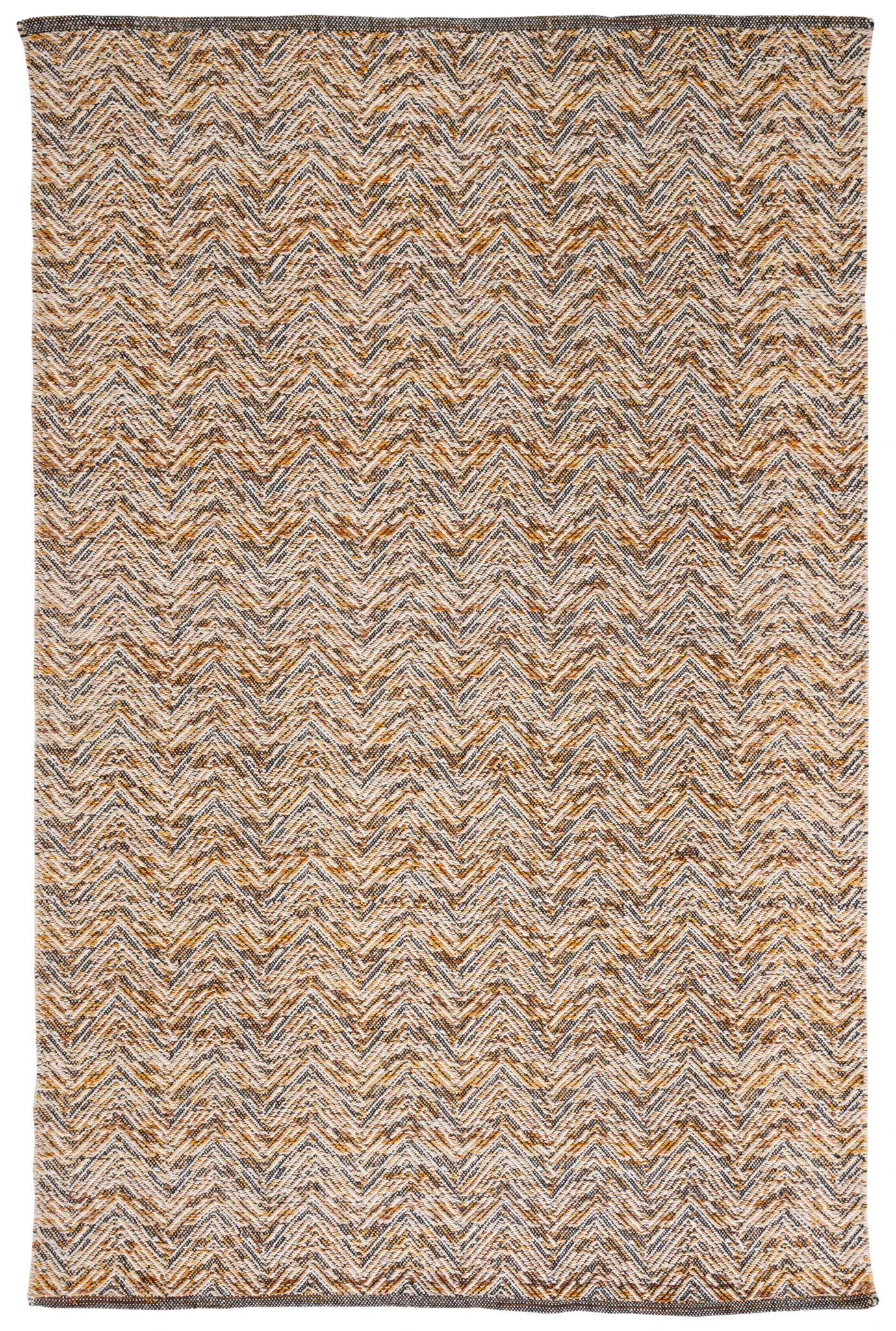 Kilim Chevron Flatweave Wool Rug