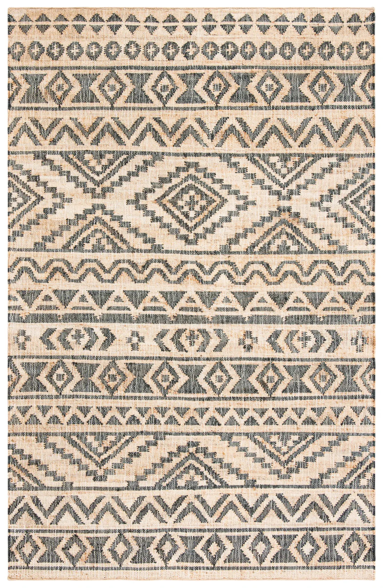 Kilim Chevron Stripe Hand-Loomed Rug