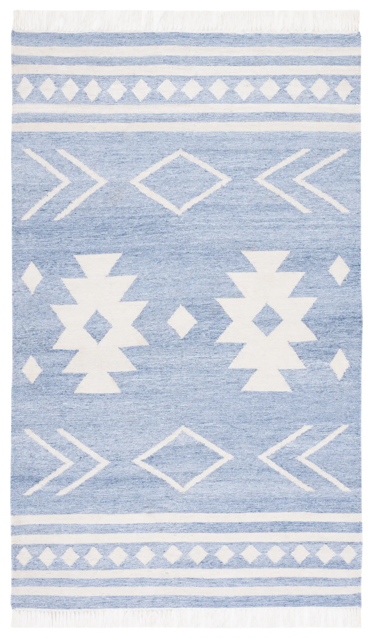 Kilim Stepped Diamond Chevron Flatweave Rug