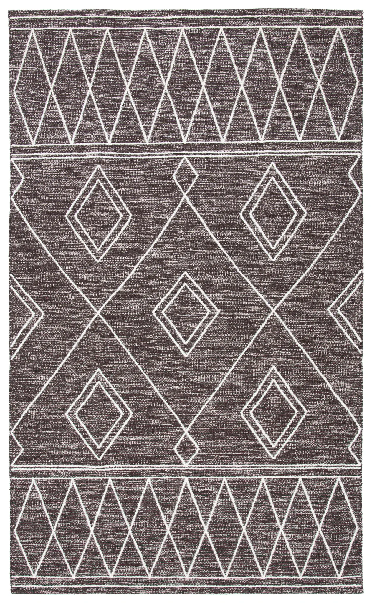 Kilim Nested Diamond Hand-Woven Rug