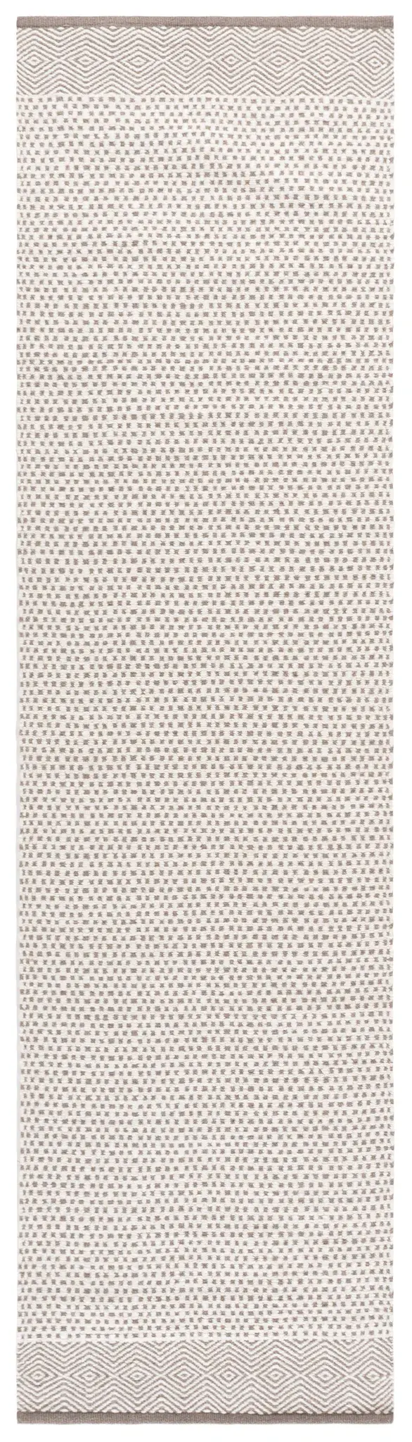 Kilim Chevron Border Hand-Woven Rug