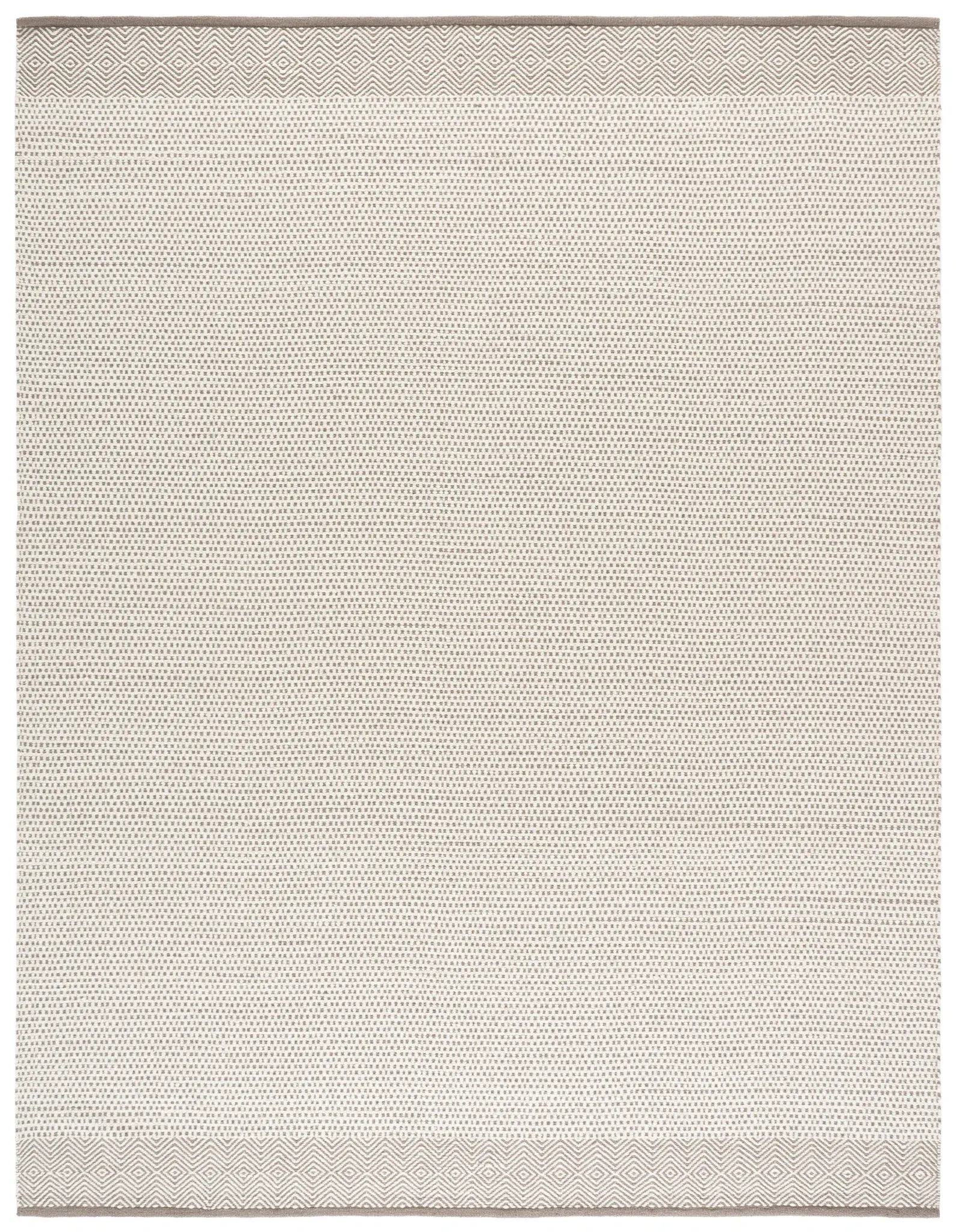 Kilim Chevron Border Hand-Woven Rug