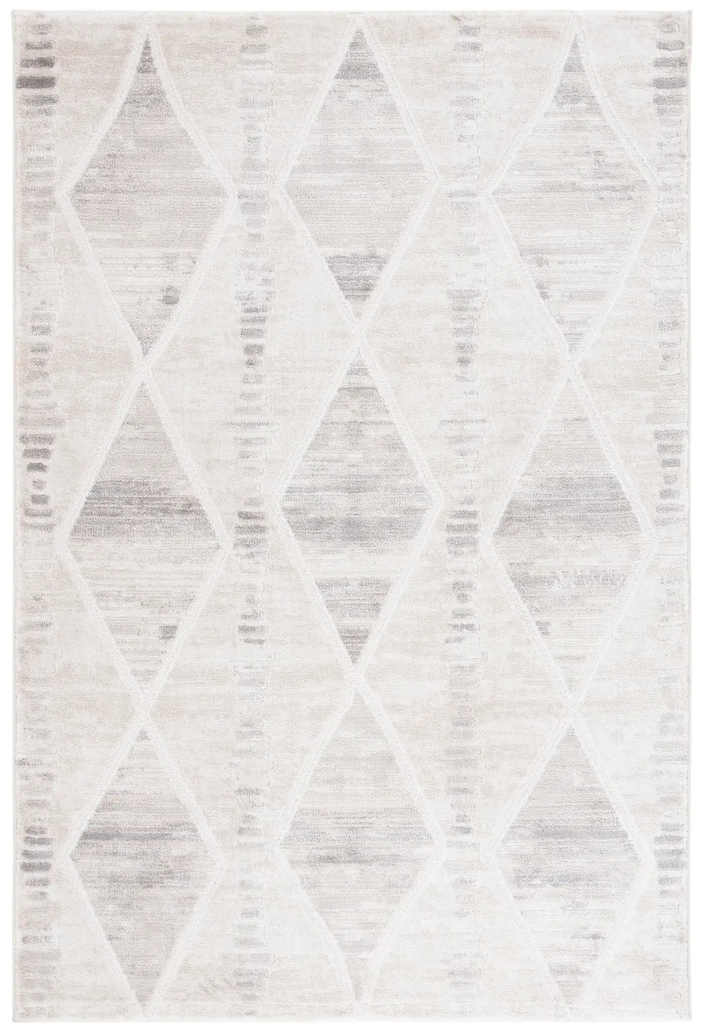 Kingston Diamond Lattice Shag Rug