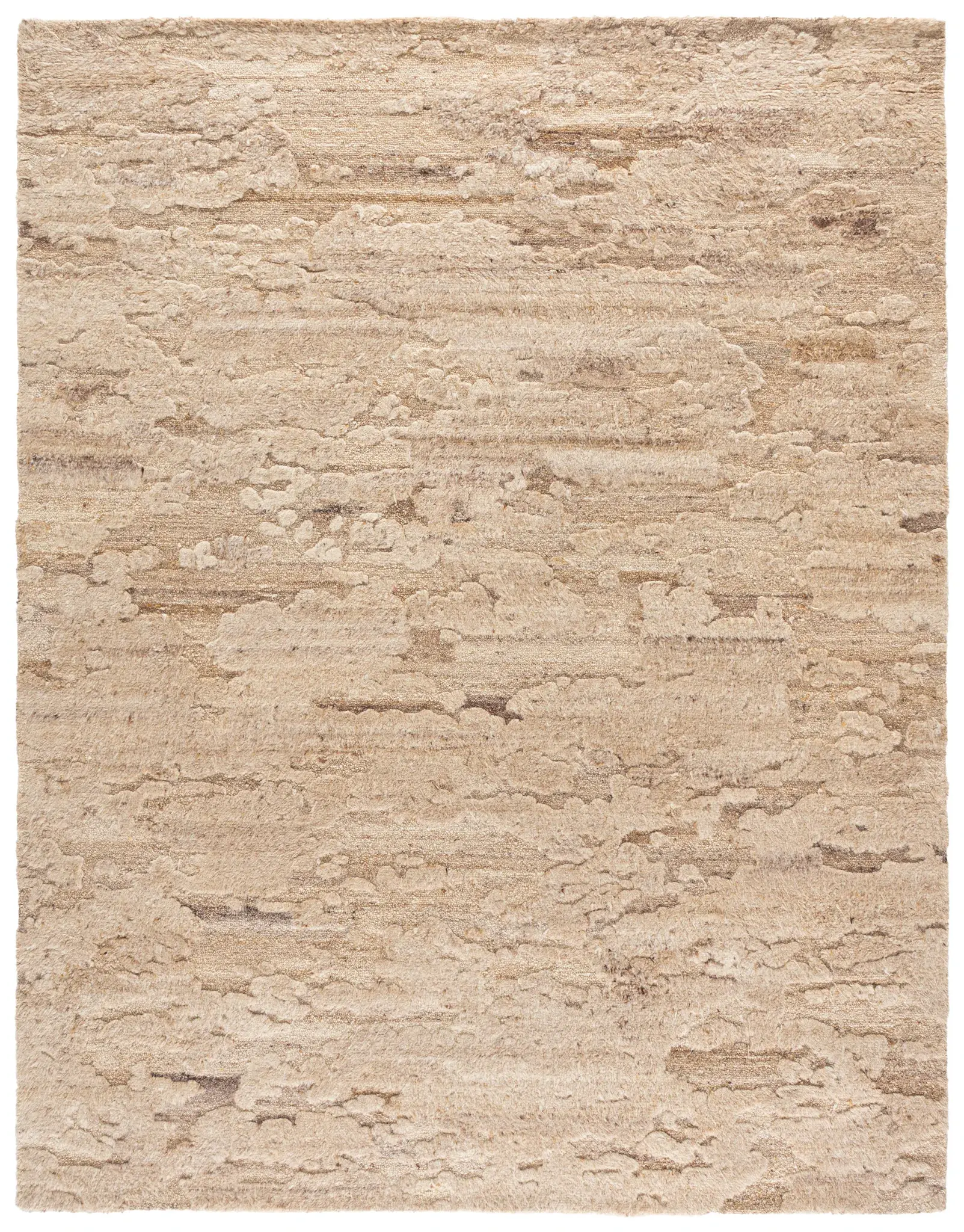 Kenya Striated Abstract Hand-Tufted Wool Rug