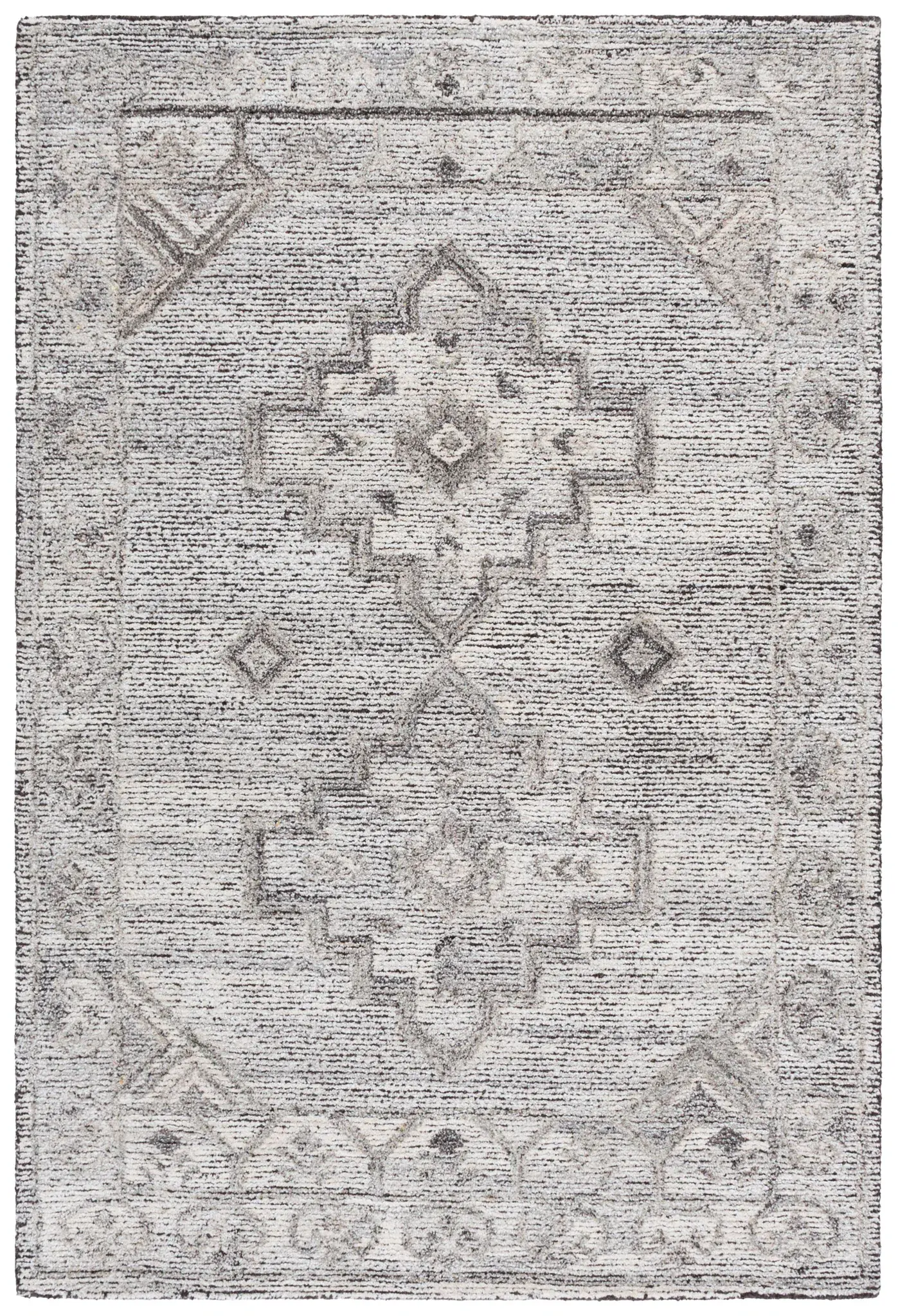 Kenya Tribal Diamond Hand-Tufted Wool Rug