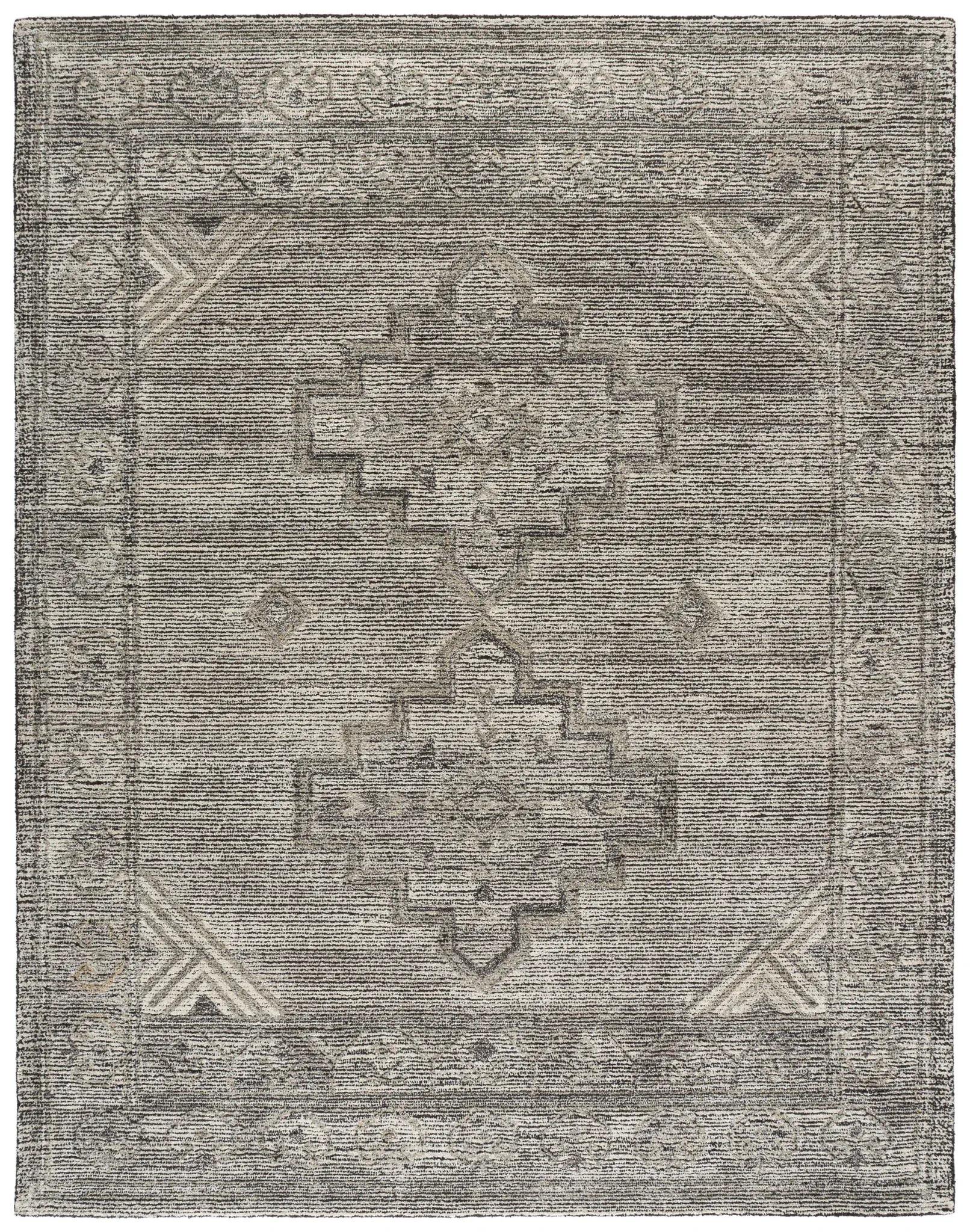 Kenya Tribal Diamond Hand-Tufted Wool Rug