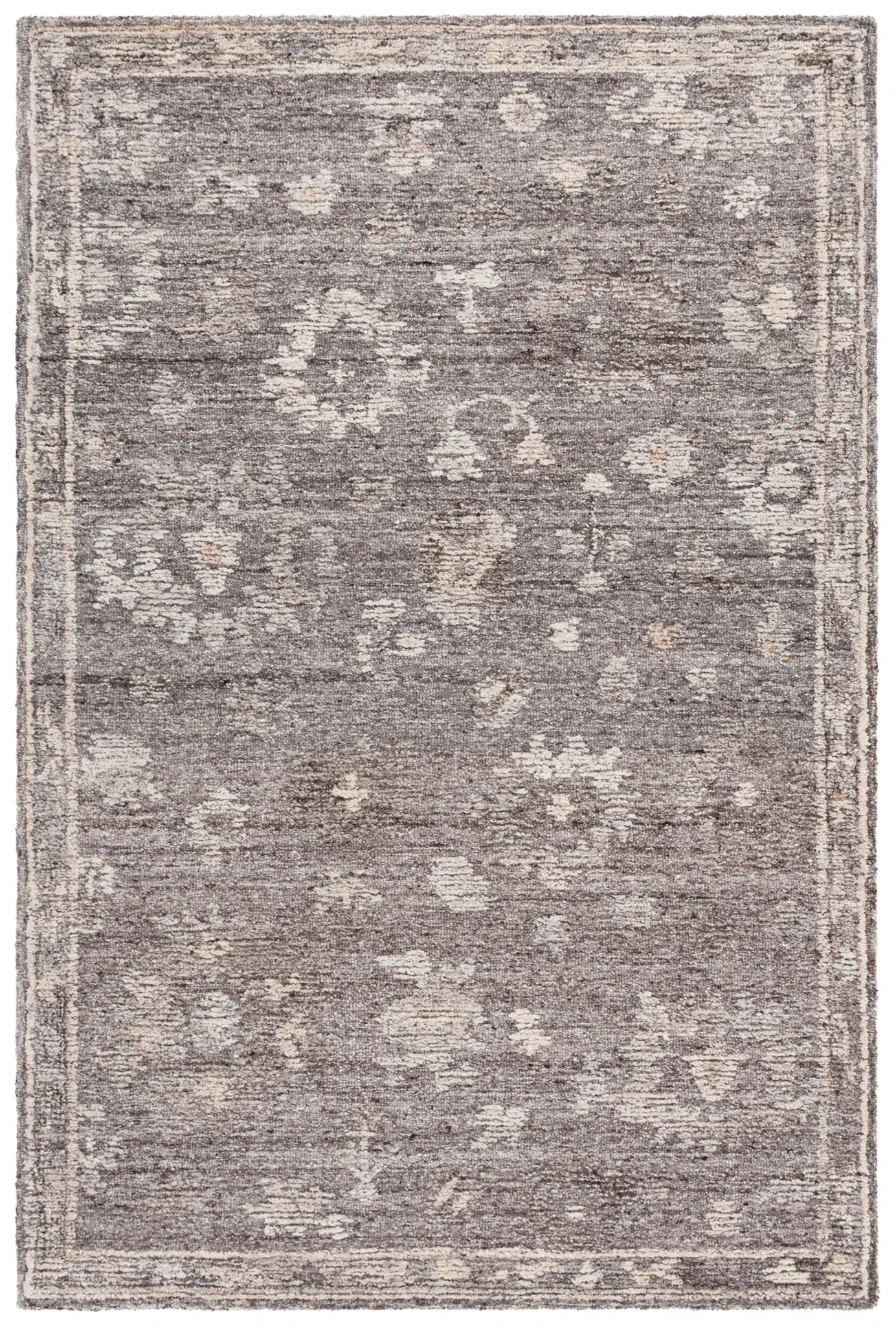 Kenya Distressed Medallion Hand-Tufted Wool Rug