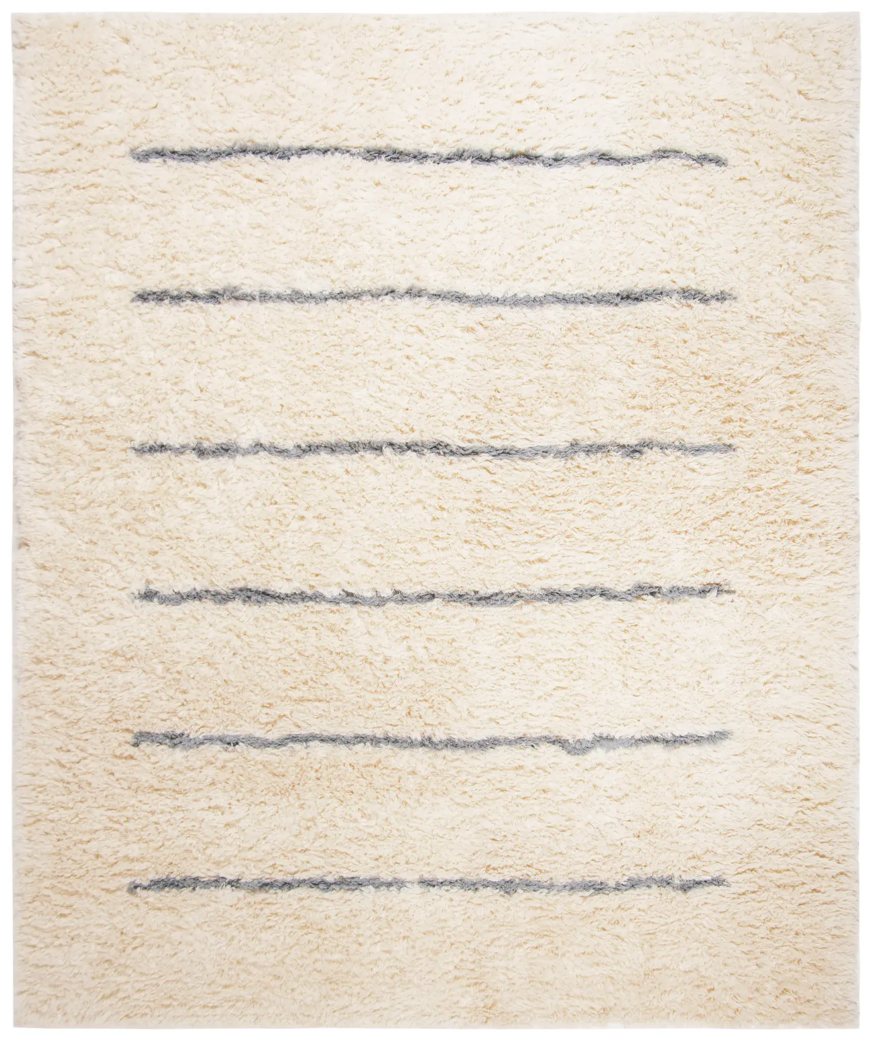 Kenya Striped Hand-Knotted Wool Rug