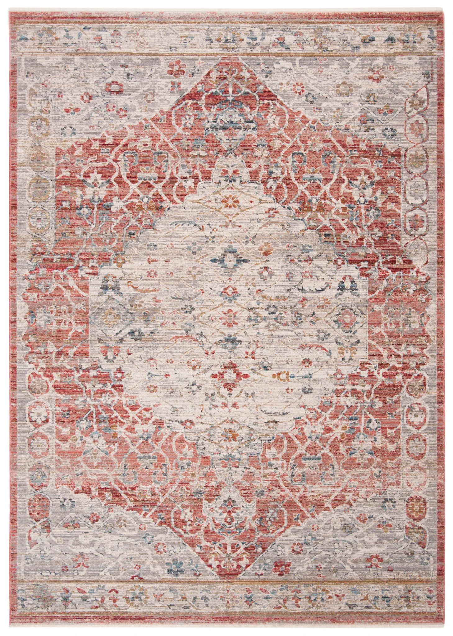 Kenitra Distressed Medallion Rug