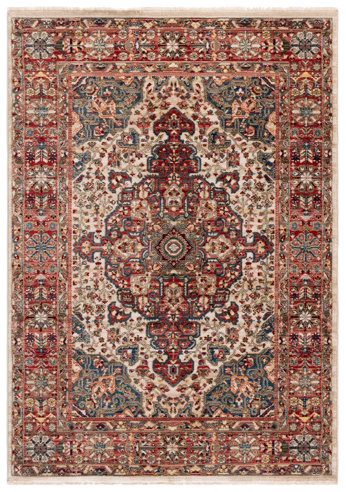 Kashan Floral Medallion Rug