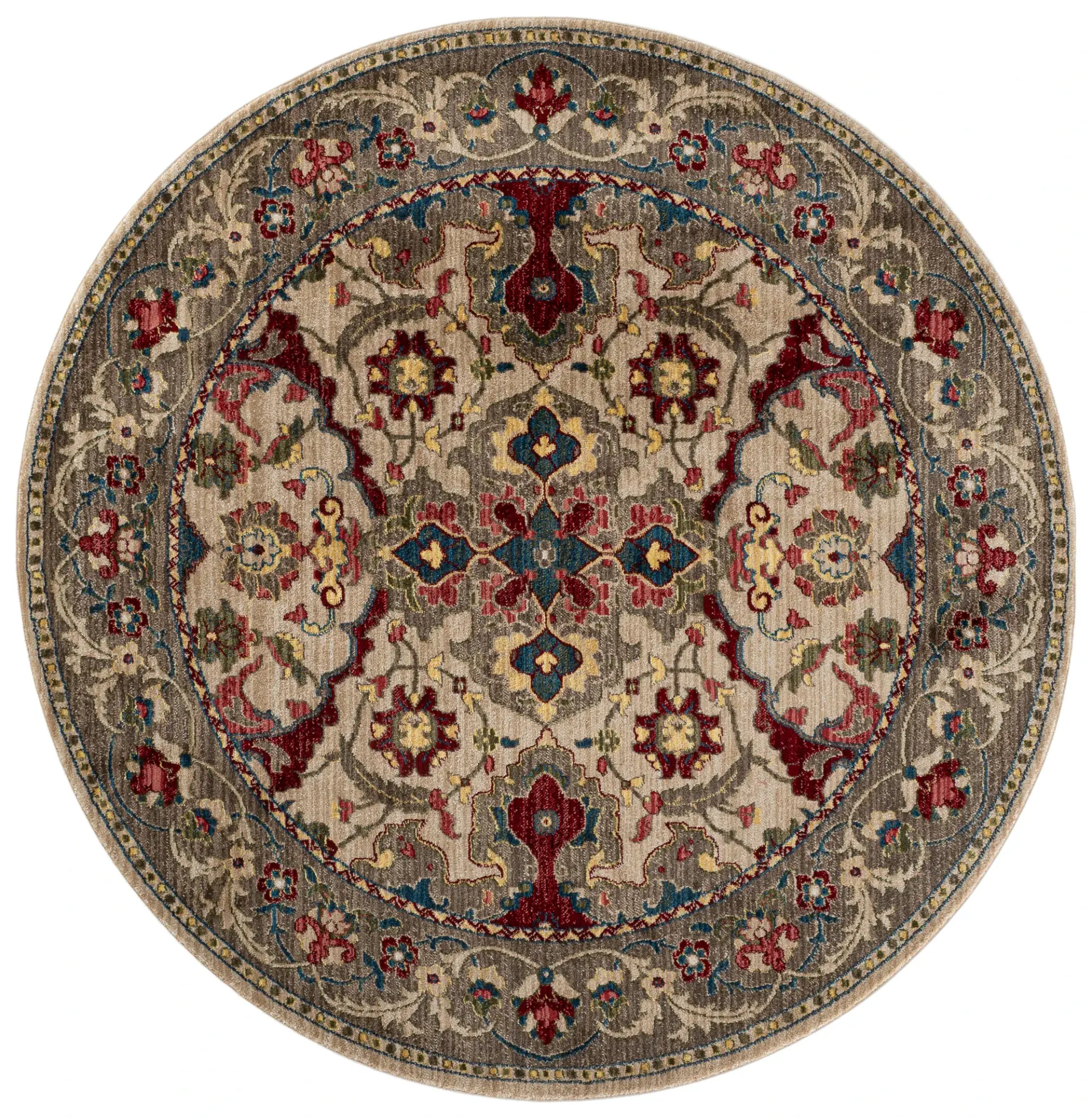 Kashan Arabesque Medallion Rug