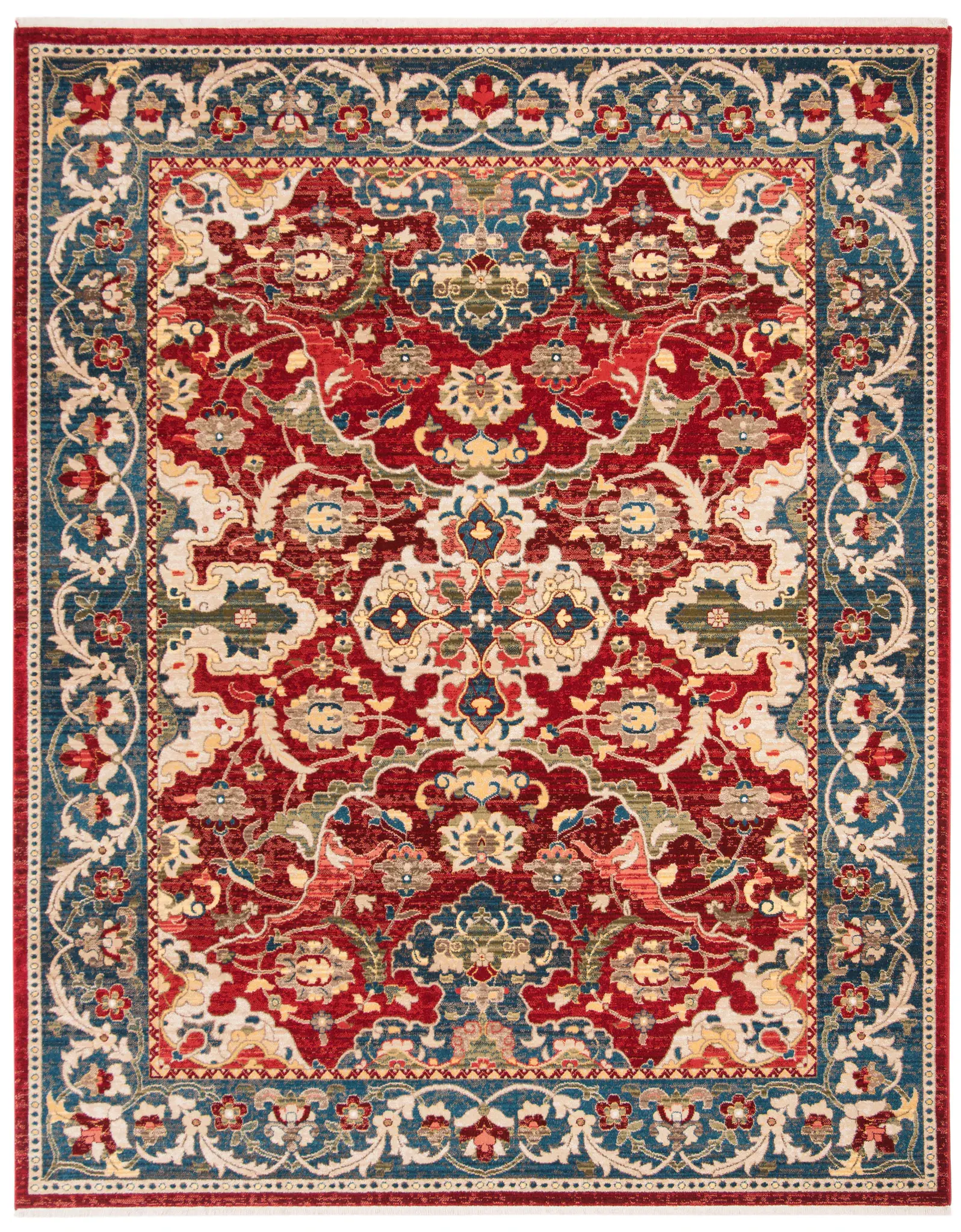 Kashan Arabesque Medallion Rug