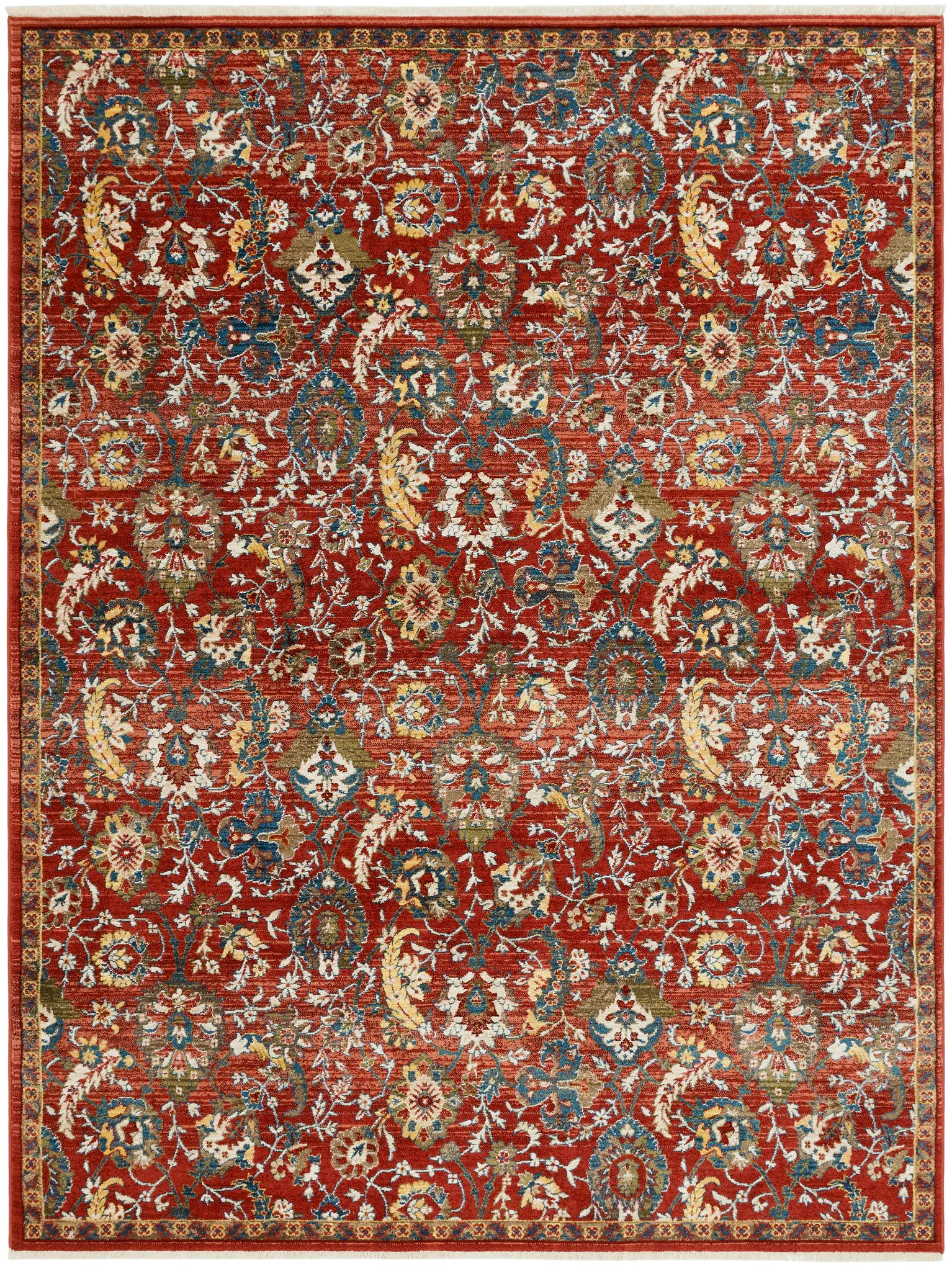 Kashan Allover Palmette Rug