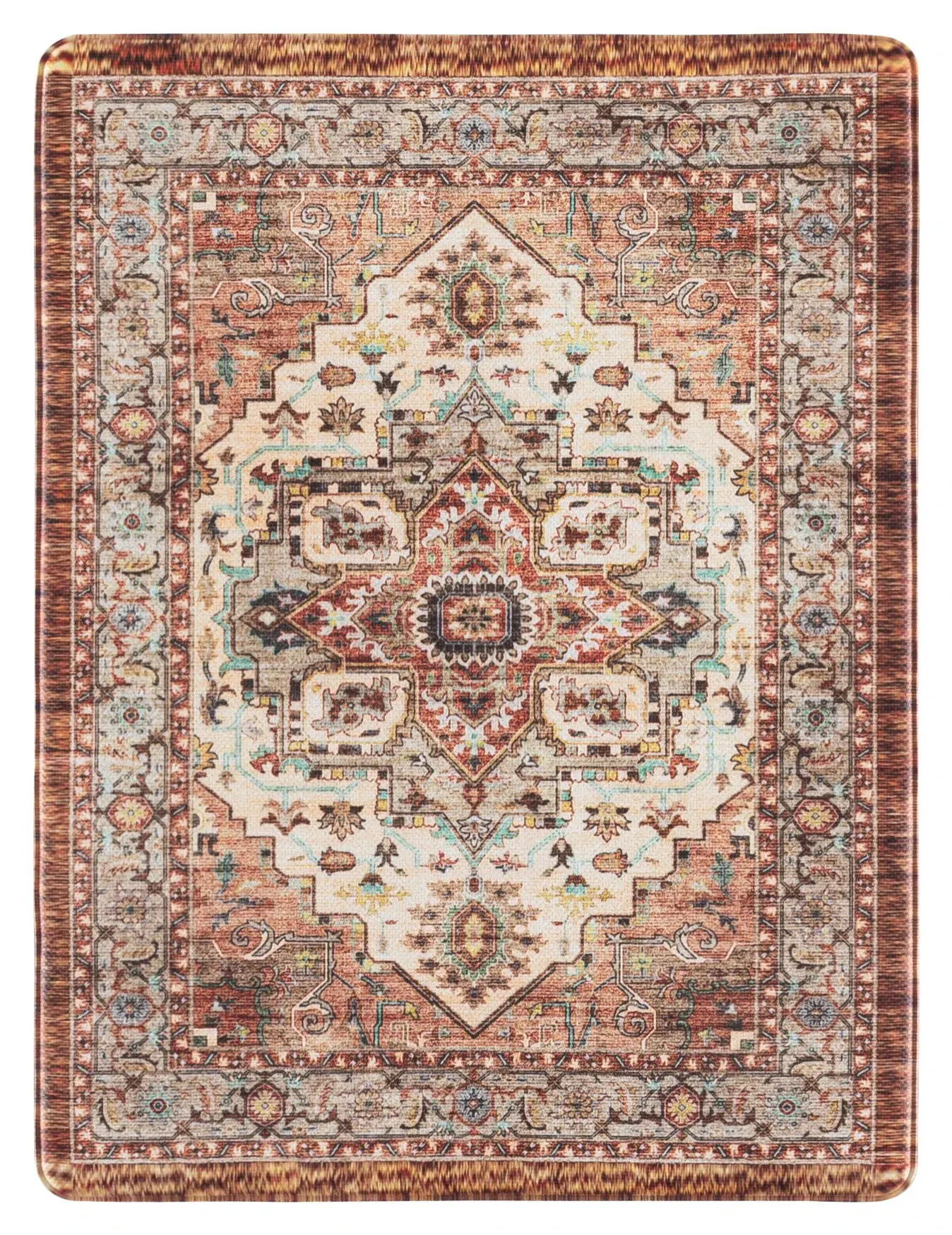 Heirloom Medallion Kitchen Mat